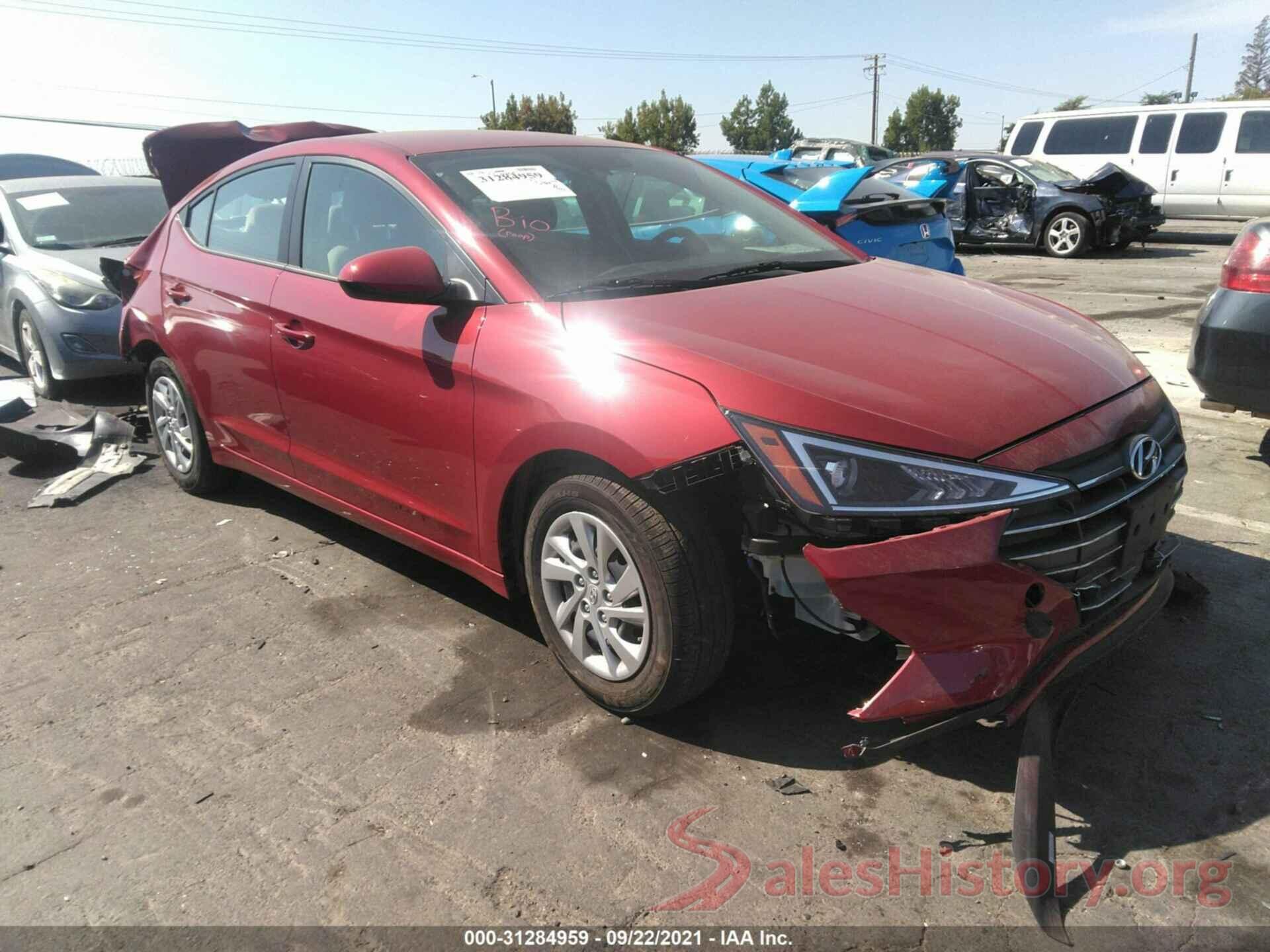 KMHD74LF0LU106431 2020 HYUNDAI ELANTRA