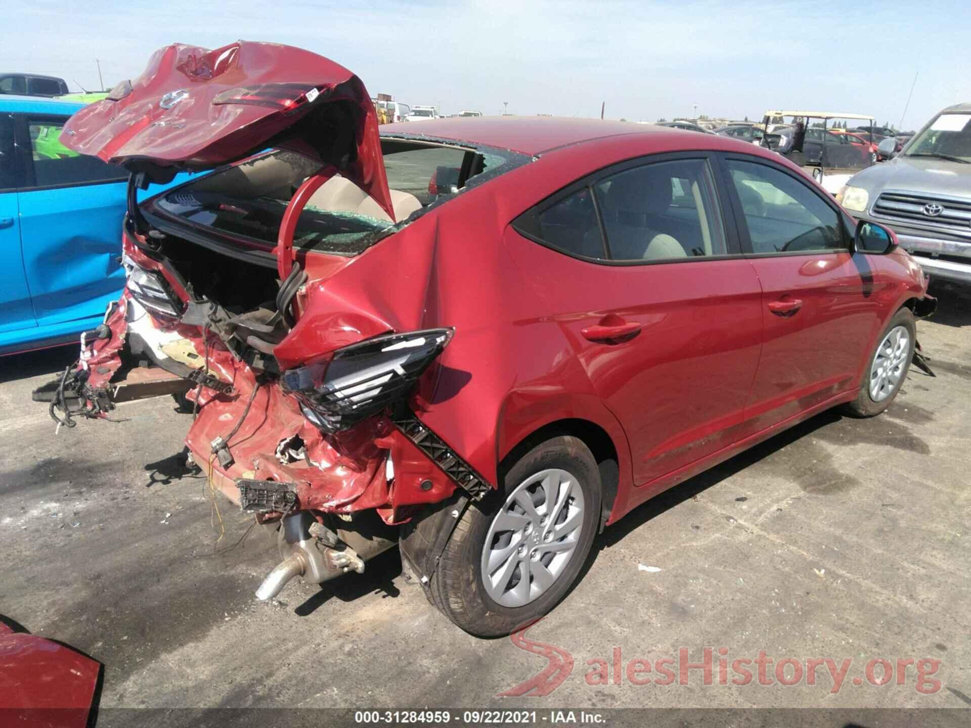 KMHD74LF0LU106431 2020 HYUNDAI ELANTRA