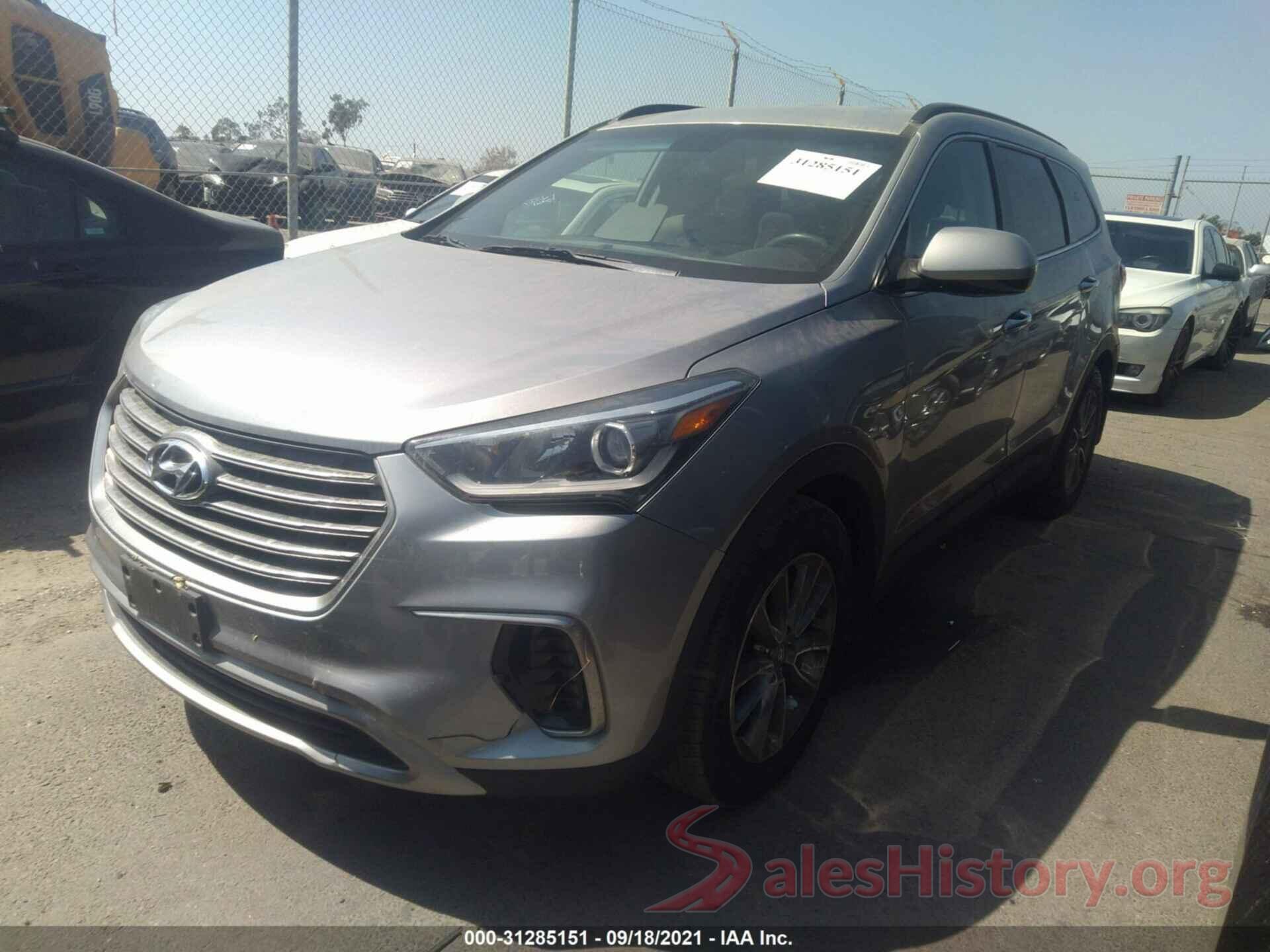 KM8SM4HF6JU260342 2018 HYUNDAI SANTA FE