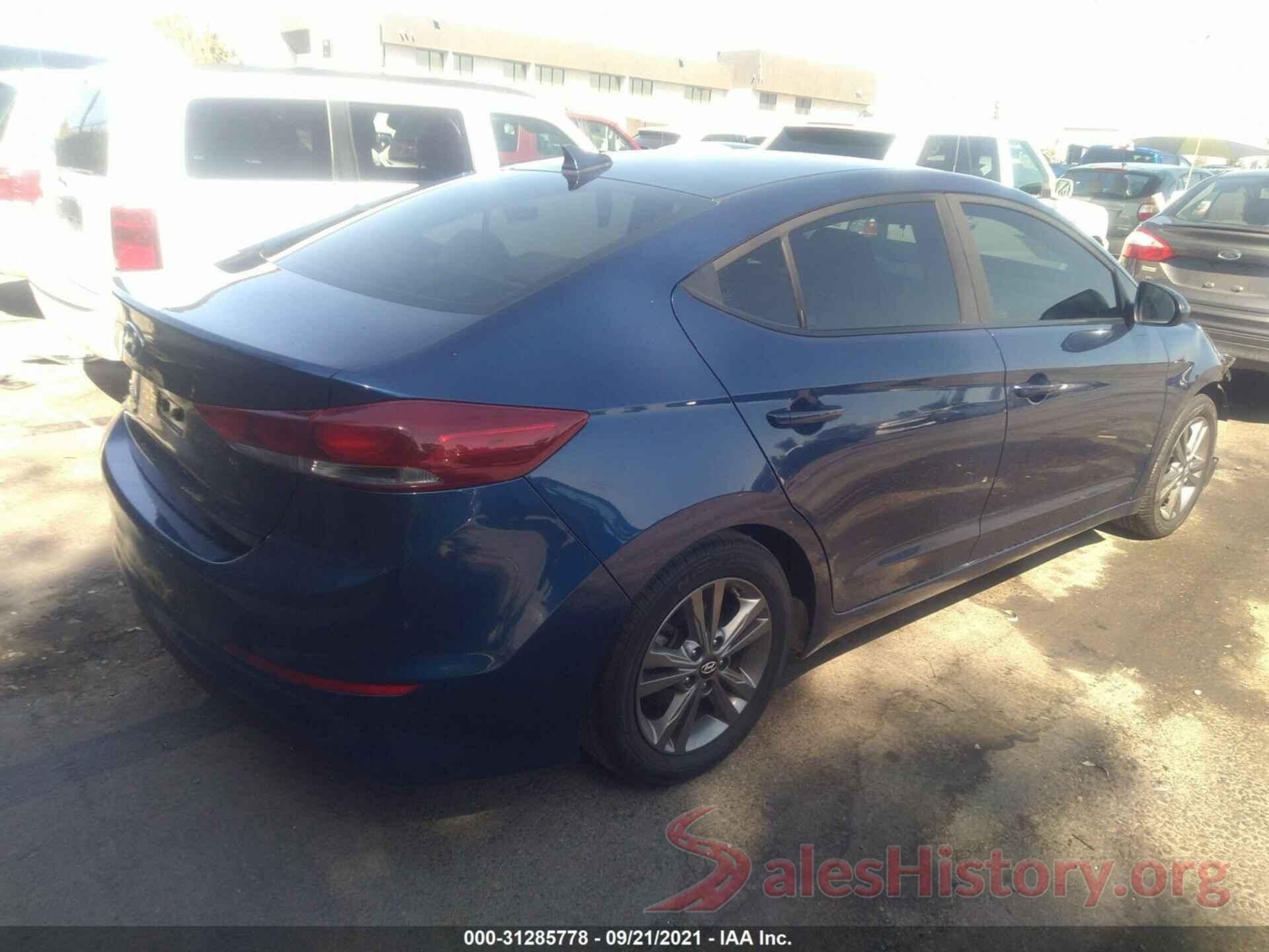 5NPD84LF9JH215074 2018 HYUNDAI ELANTRA