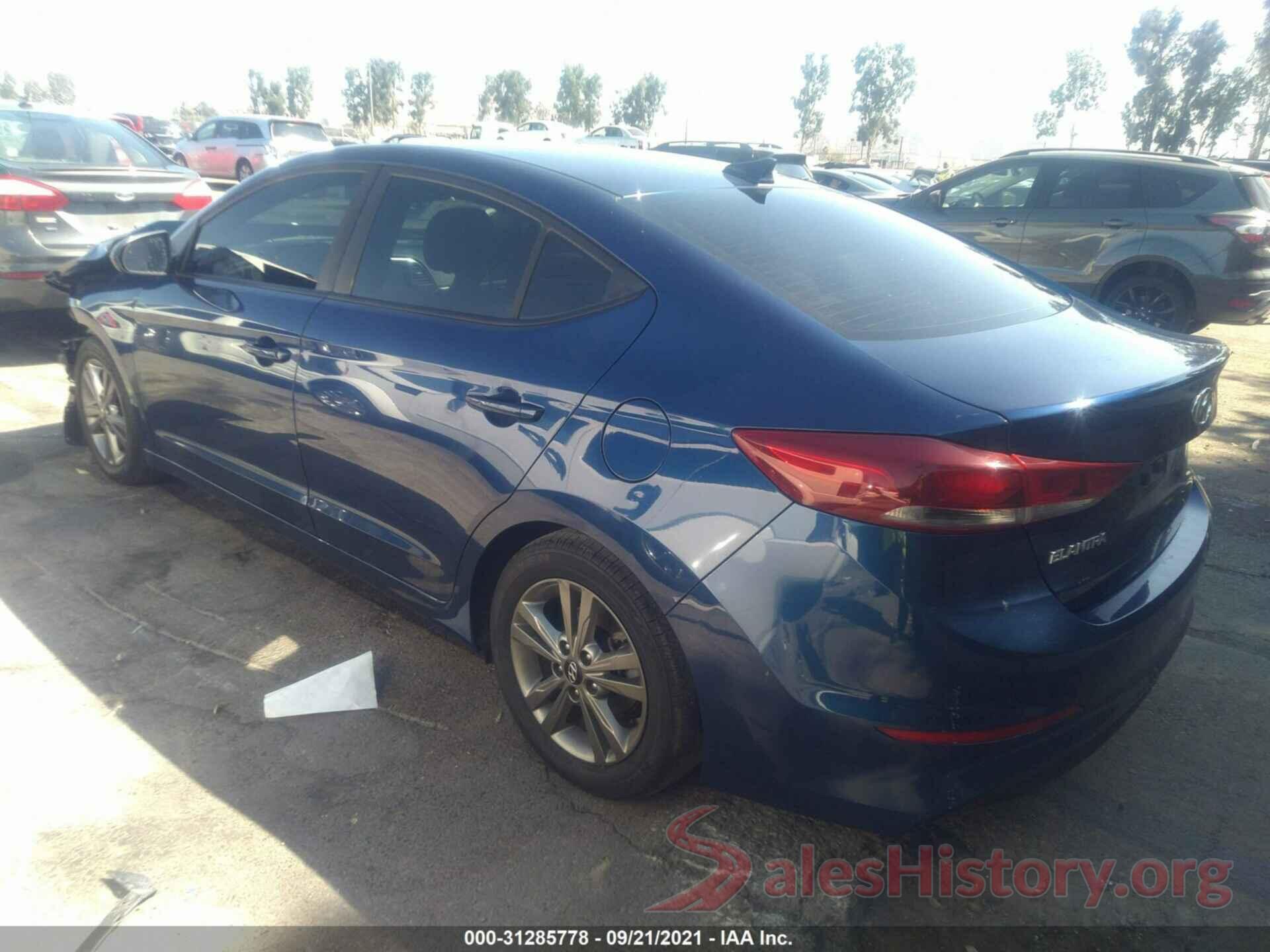 5NPD84LF9JH215074 2018 HYUNDAI ELANTRA