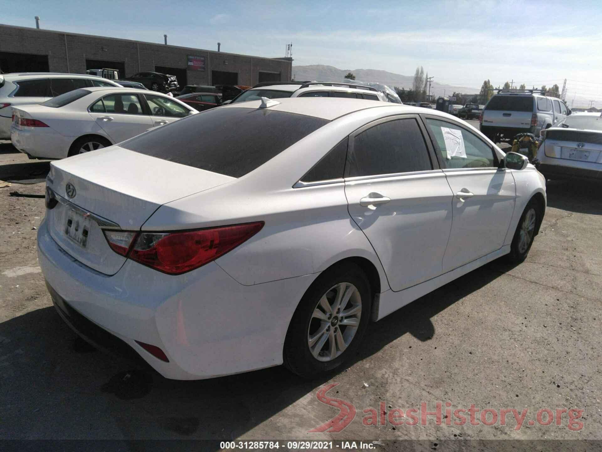 5NPEB4ACXEH876519 2014 HYUNDAI SONATA