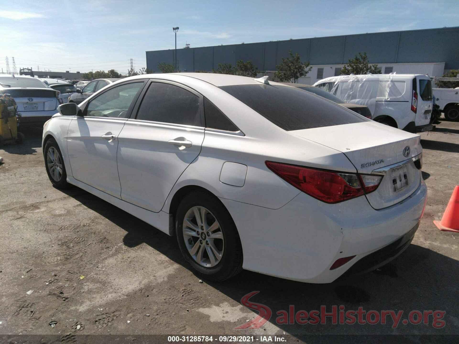 5NPEB4ACXEH876519 2014 HYUNDAI SONATA