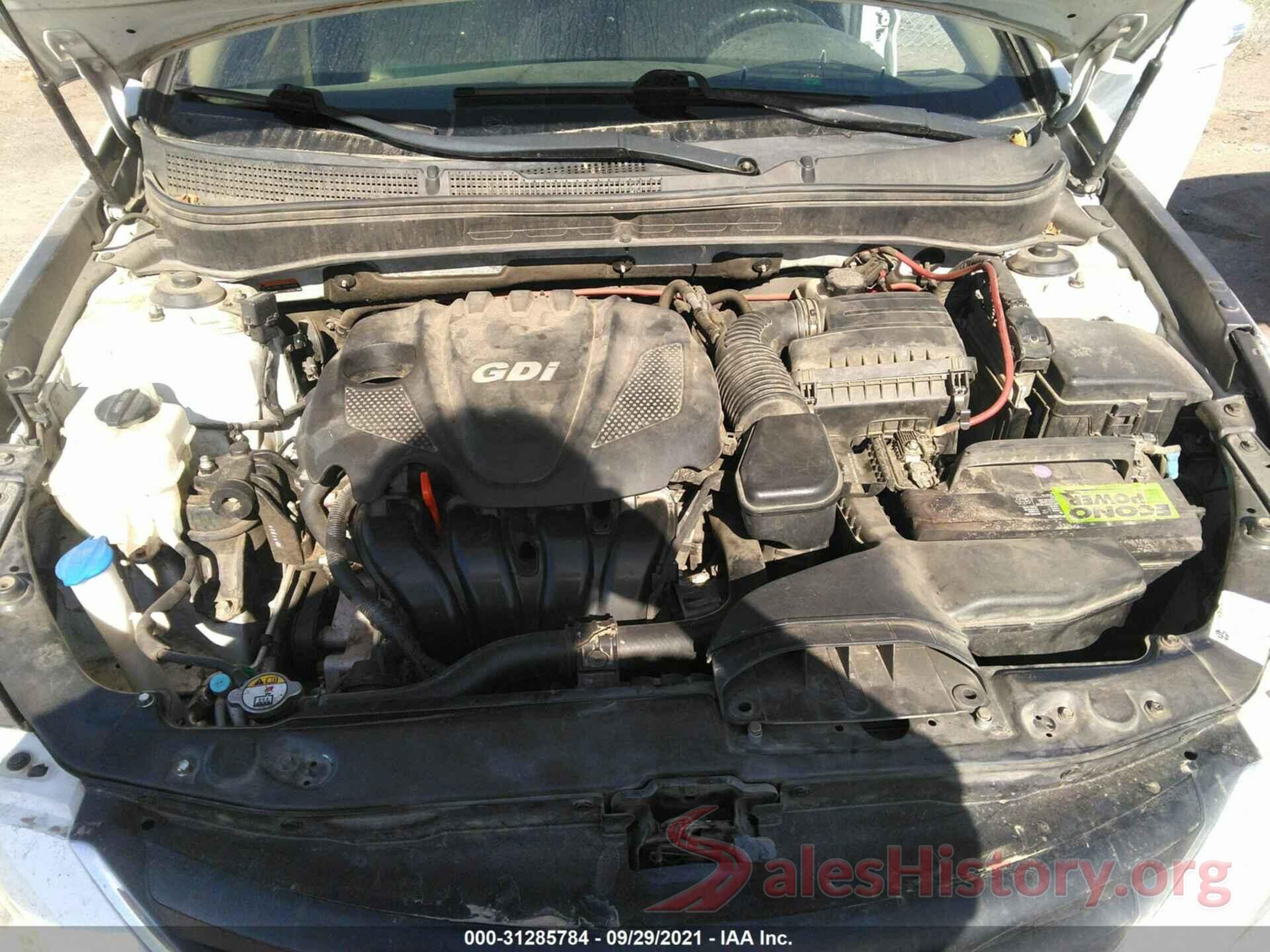 5NPEB4ACXEH876519 2014 HYUNDAI SONATA