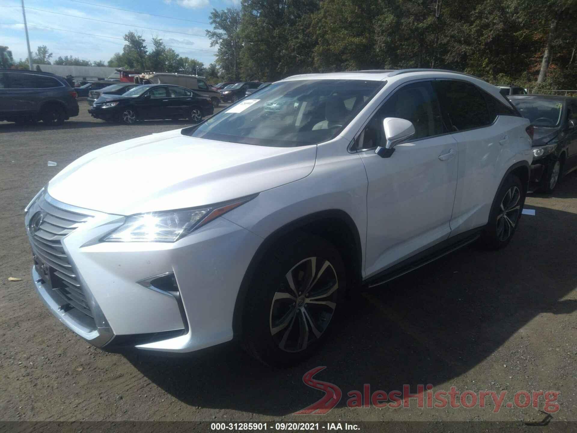 2T2BZMCA6HC081660 2017 LEXUS RX