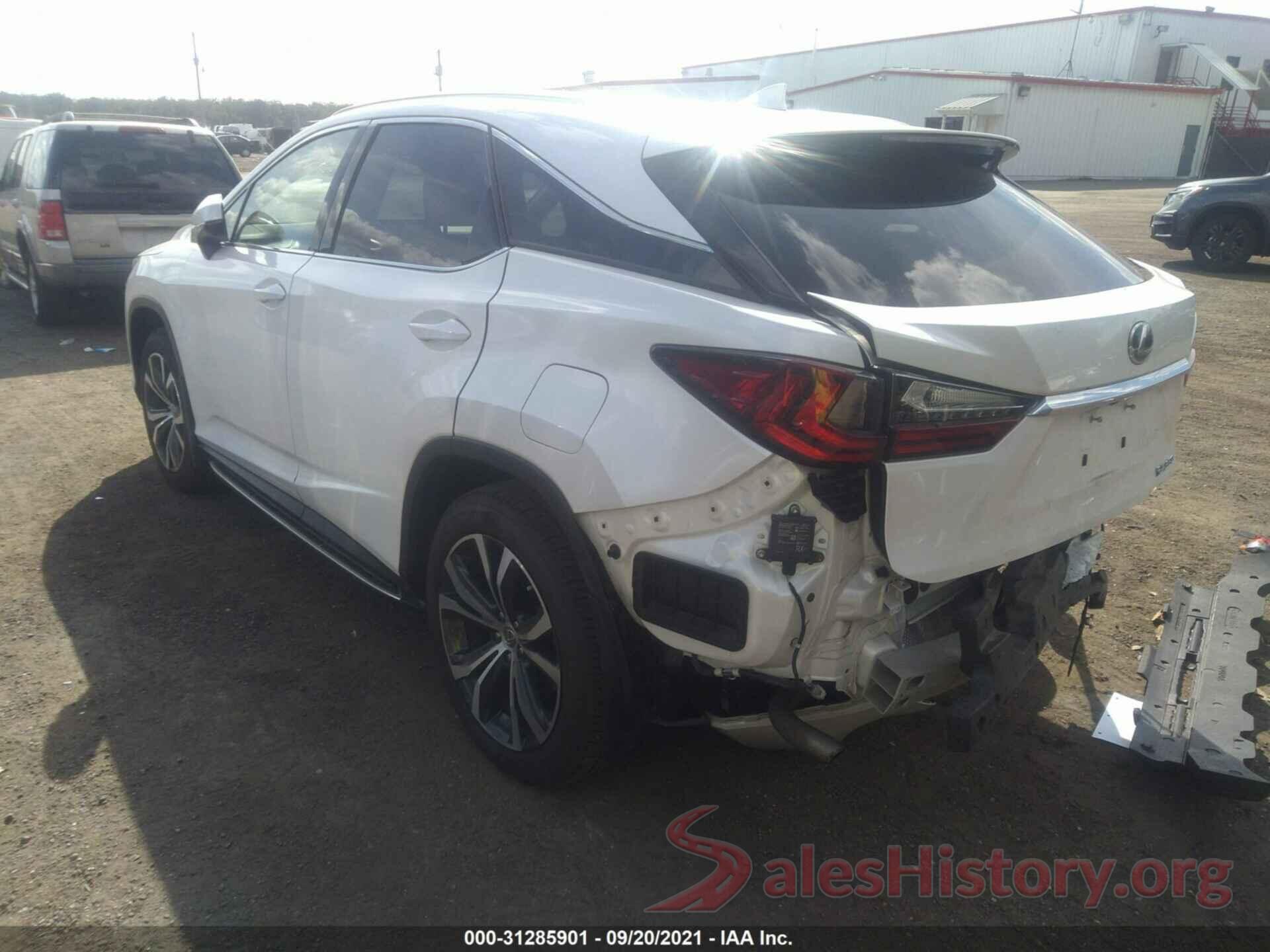 2T2BZMCA6HC081660 2017 LEXUS RX