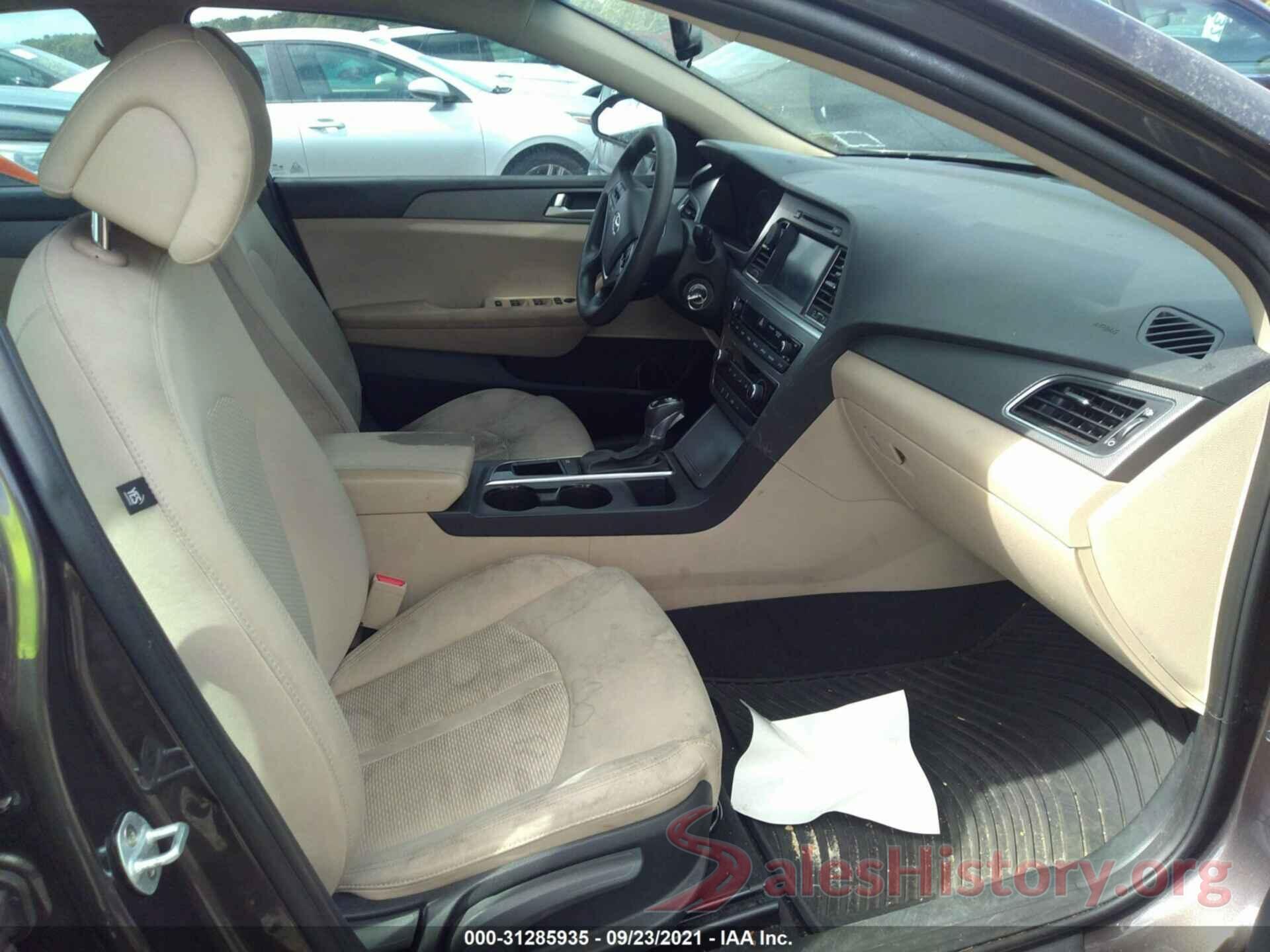 5NPE24AF0GH420347 2016 HYUNDAI SONATA