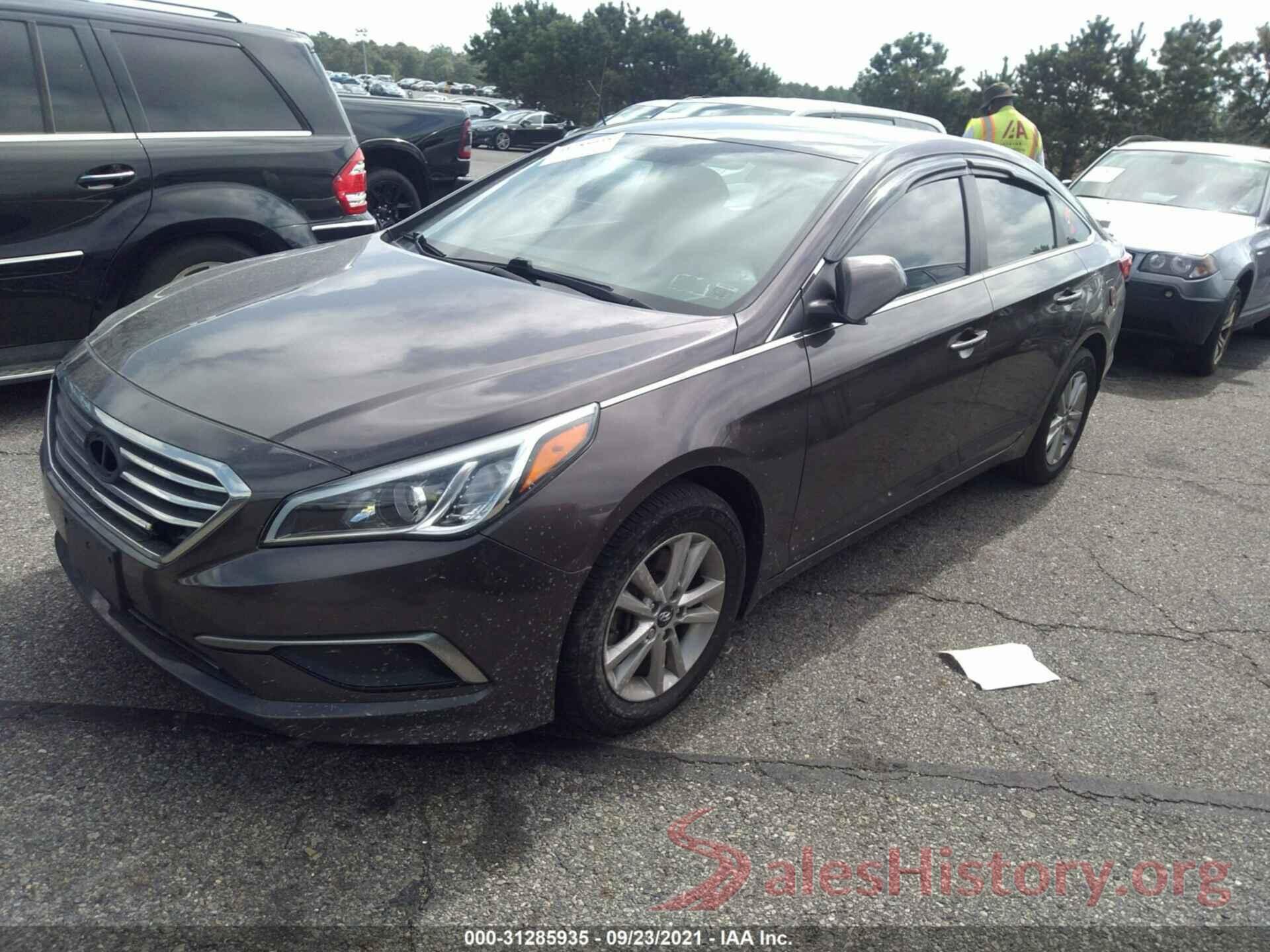 5NPE24AF0GH420347 2016 HYUNDAI SONATA