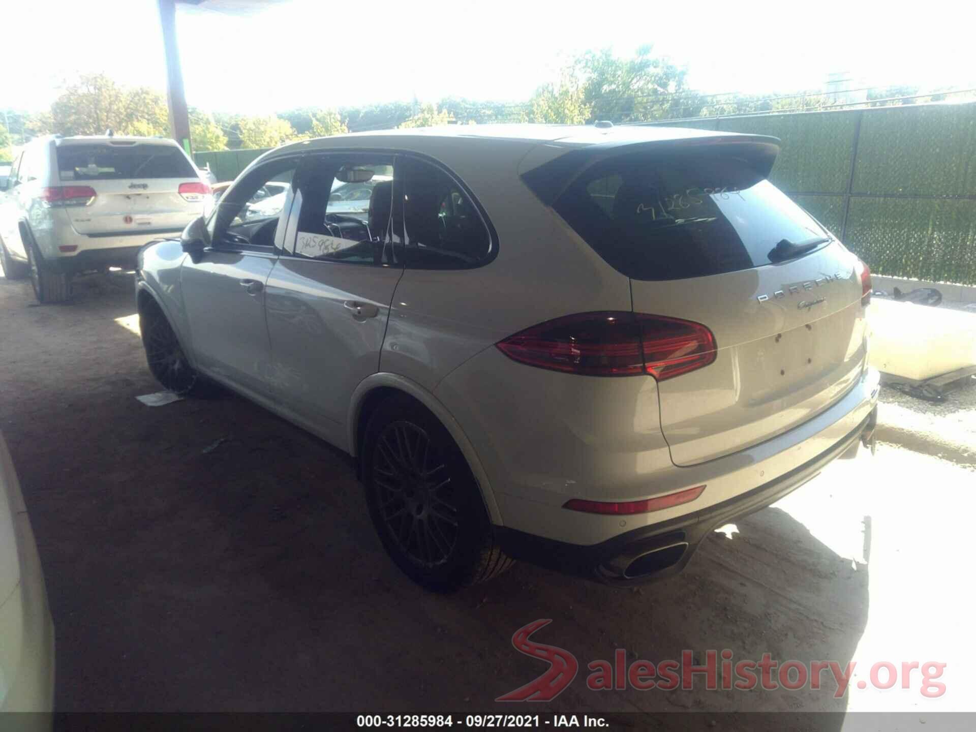 WP1AA2A20JKA00369 2018 PORSCHE CAYENNE