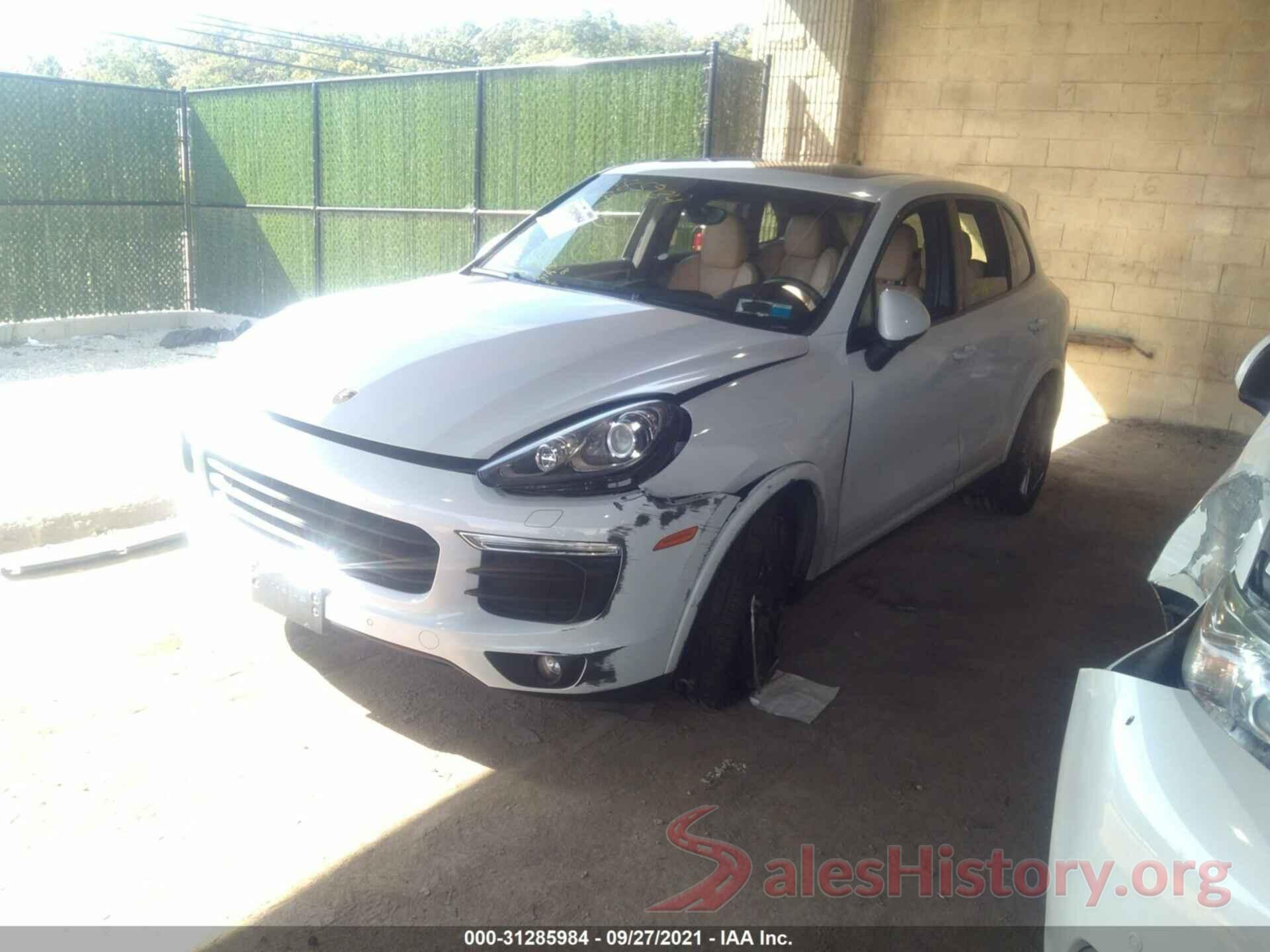 WP1AA2A20JKA00369 2018 PORSCHE CAYENNE