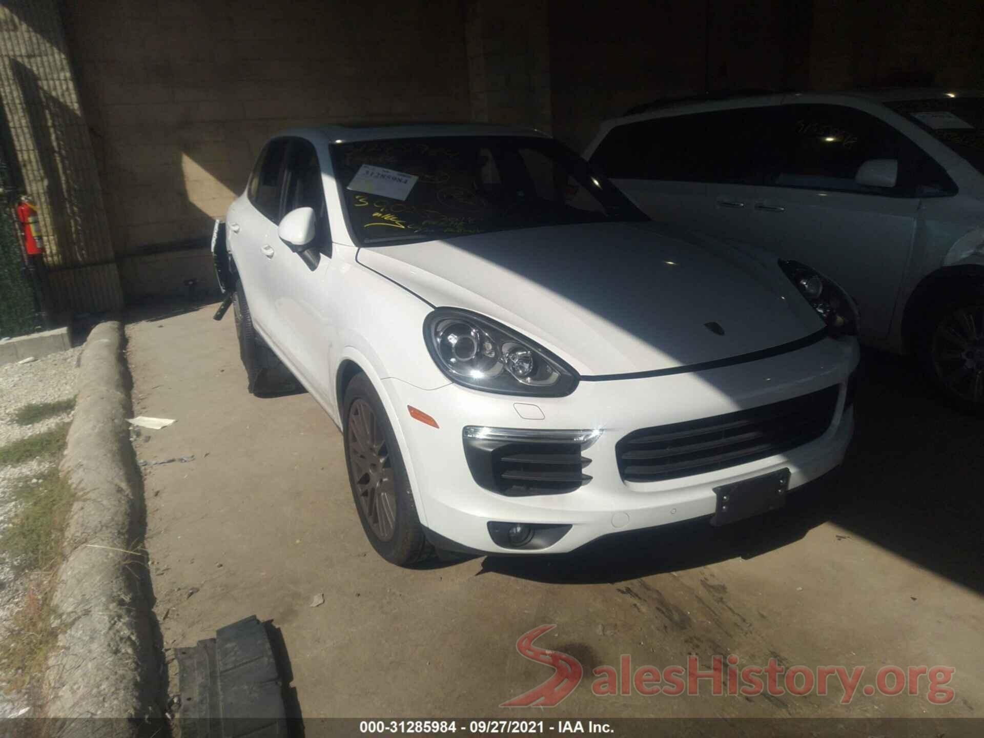 WP1AA2A20JKA00369 2018 PORSCHE CAYENNE