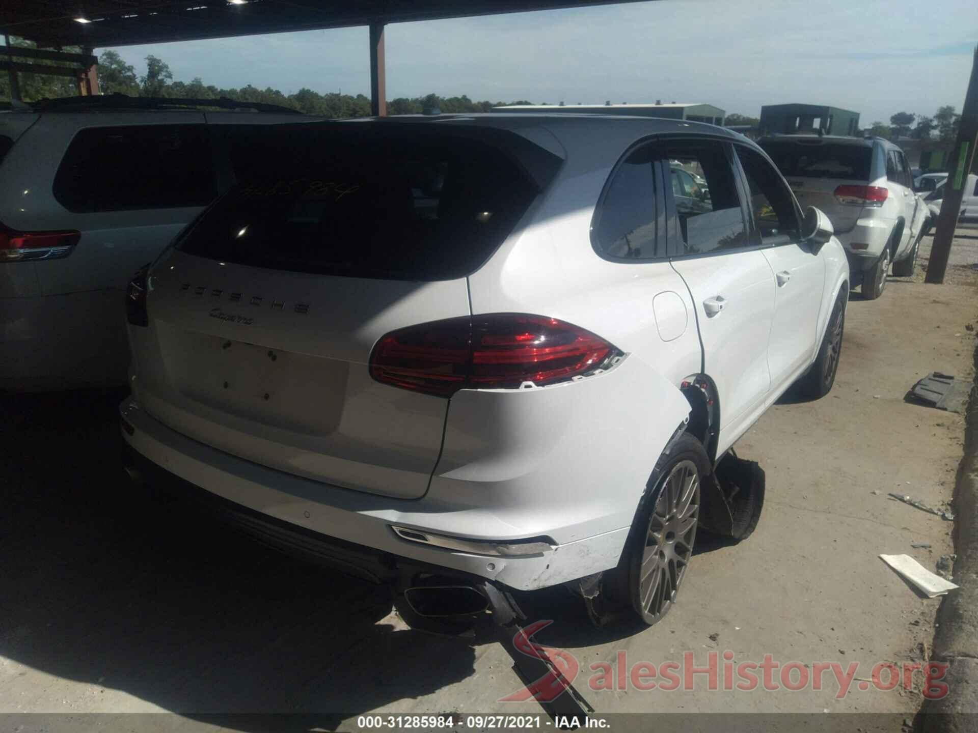 WP1AA2A20JKA00369 2018 PORSCHE CAYENNE