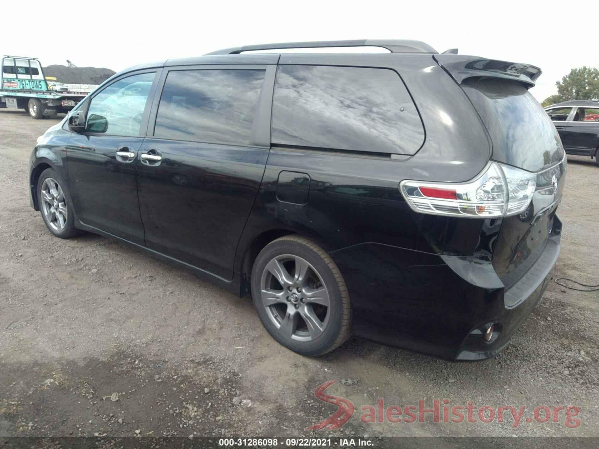 5TDXZ3DC7JS950090 2018 TOYOTA SIENNA