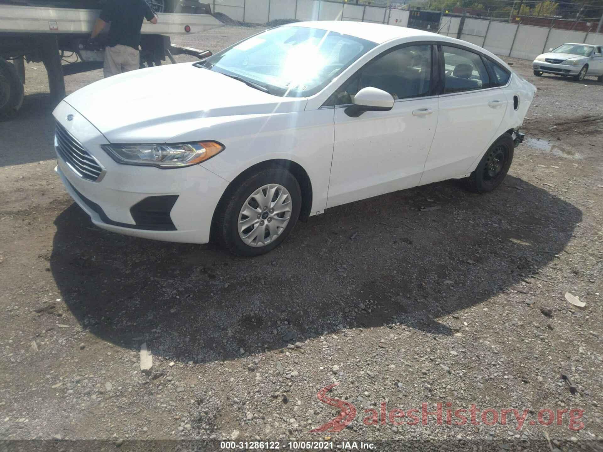 3FA6P0G79KR186168 2019 FORD FUSION