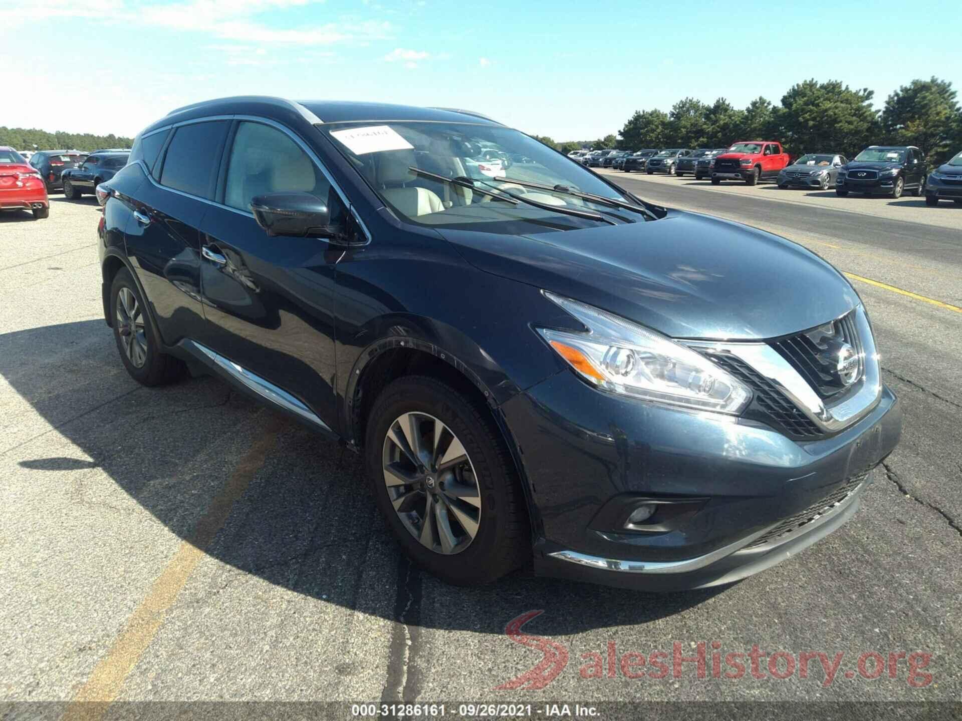 5N1AZ2MH2HN127218 2017 NISSAN MURANO