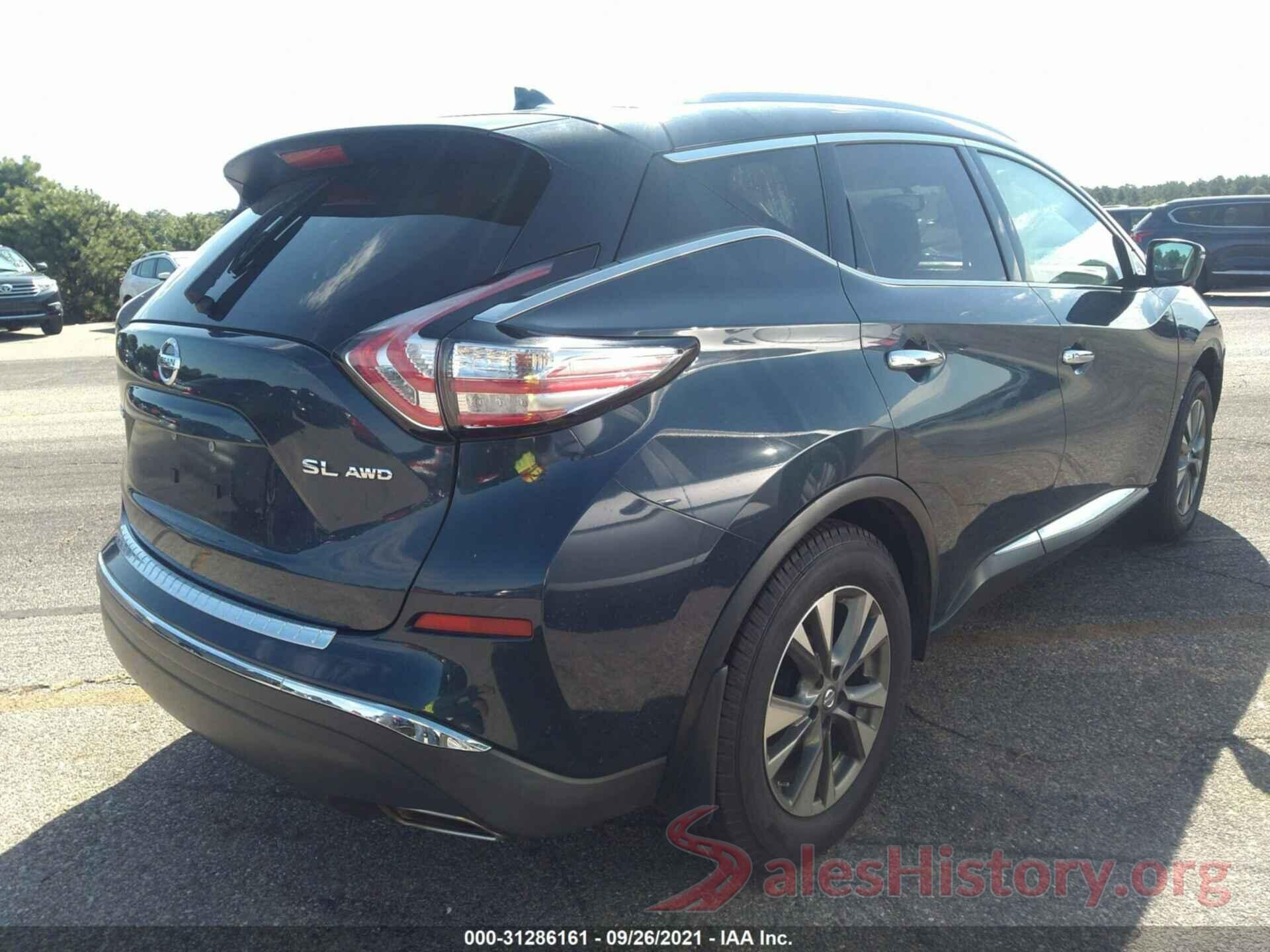 5N1AZ2MH2HN127218 2017 NISSAN MURANO