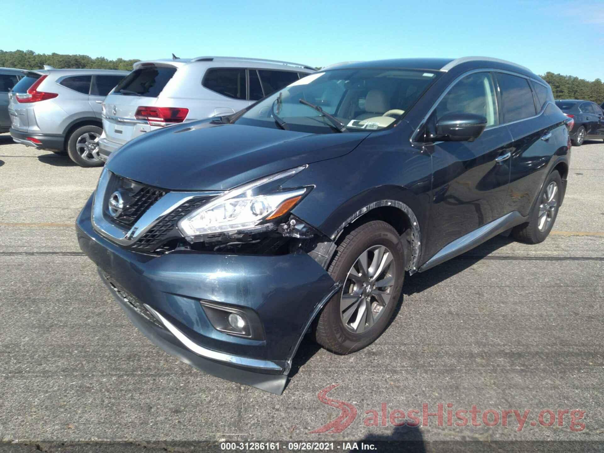 5N1AZ2MH2HN127218 2017 NISSAN MURANO