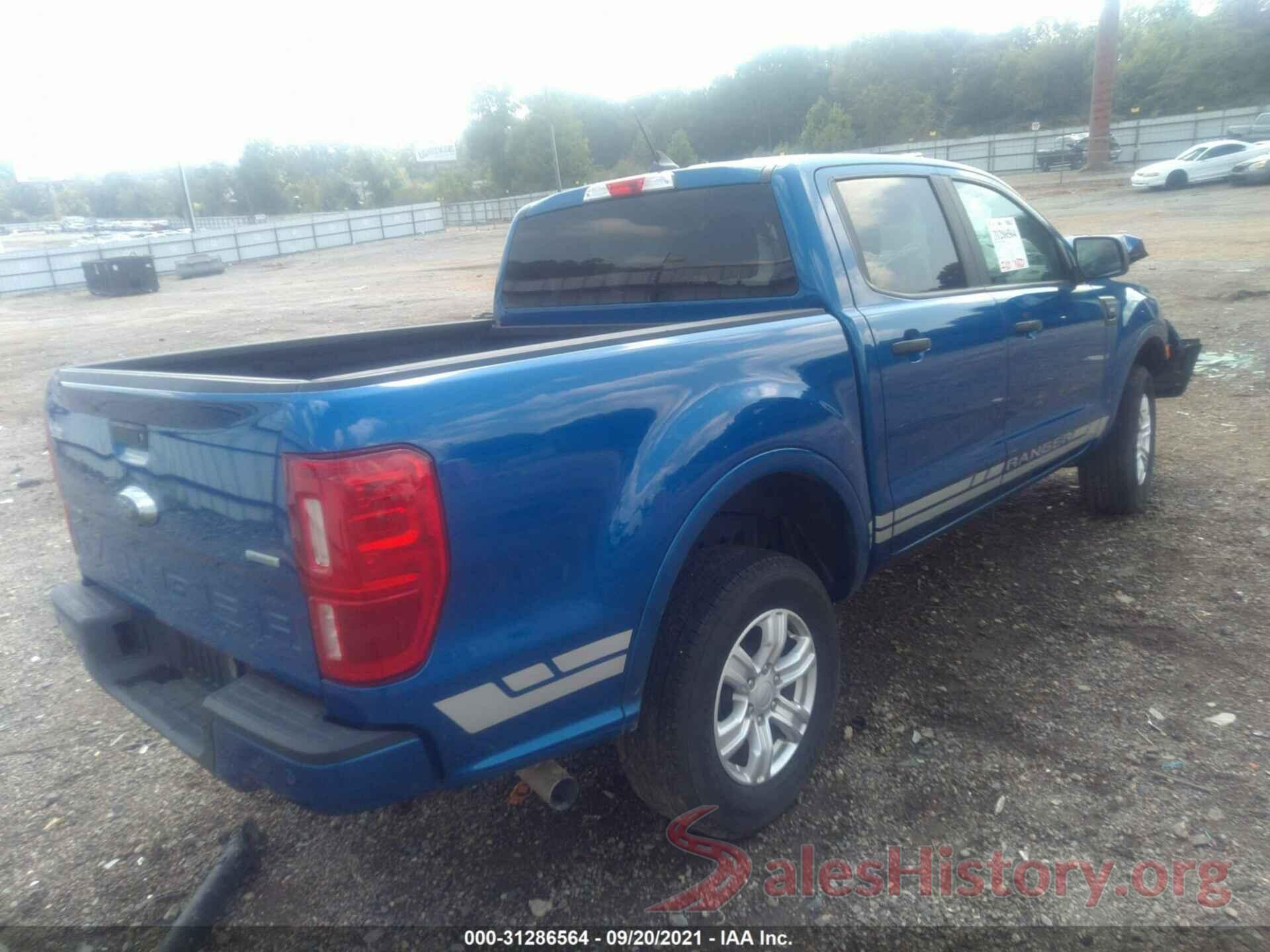 1FTER4EH2KLA26943 2019 FORD RANGER