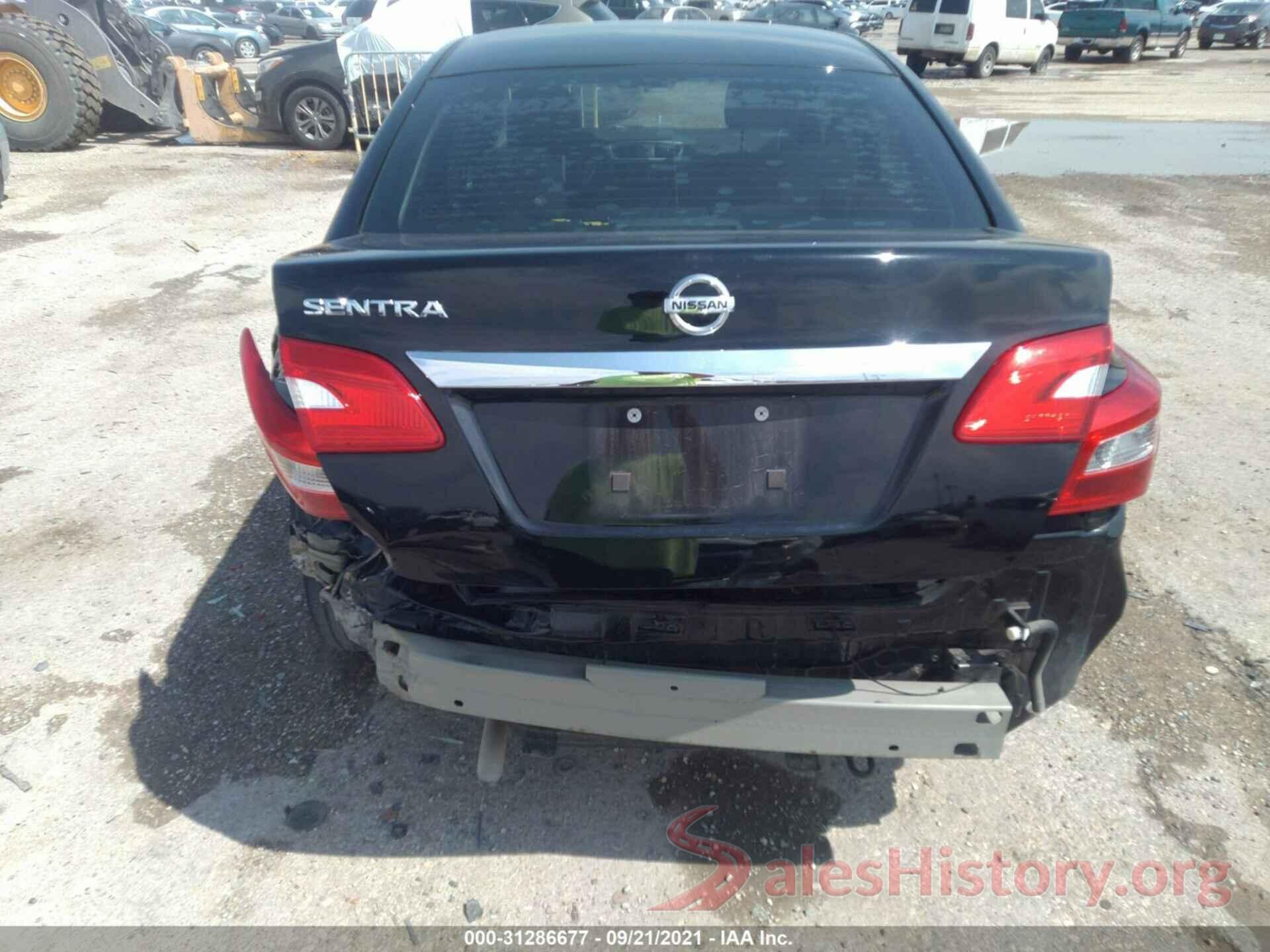 3N1AB7AP6GY307436 2016 NISSAN SENTRA