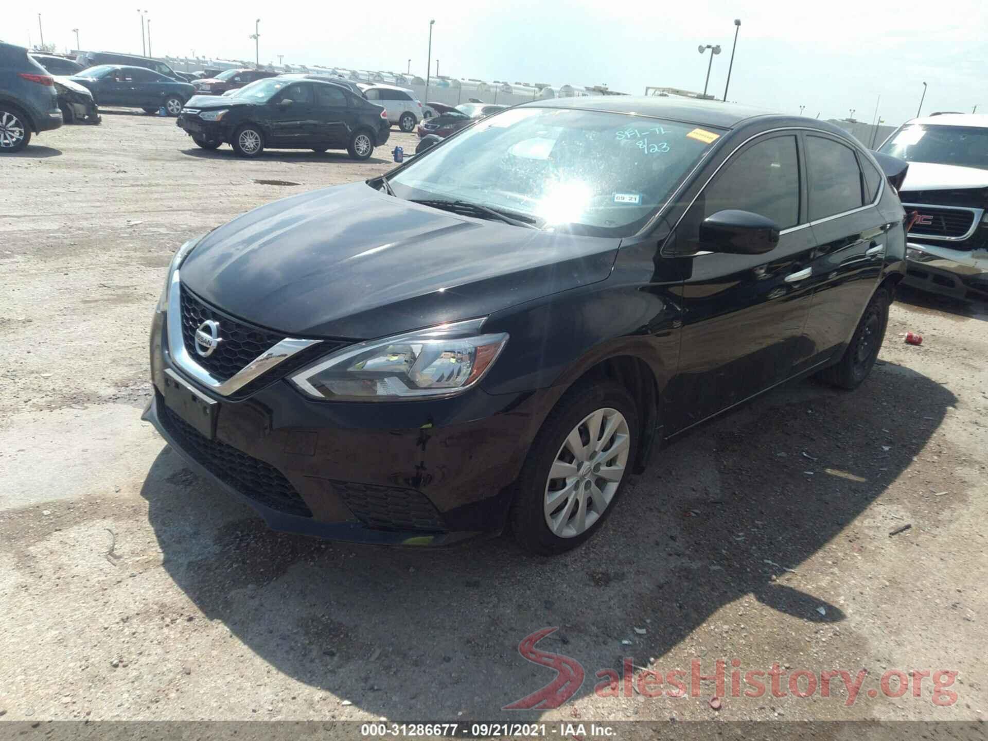 3N1AB7AP6GY307436 2016 NISSAN SENTRA