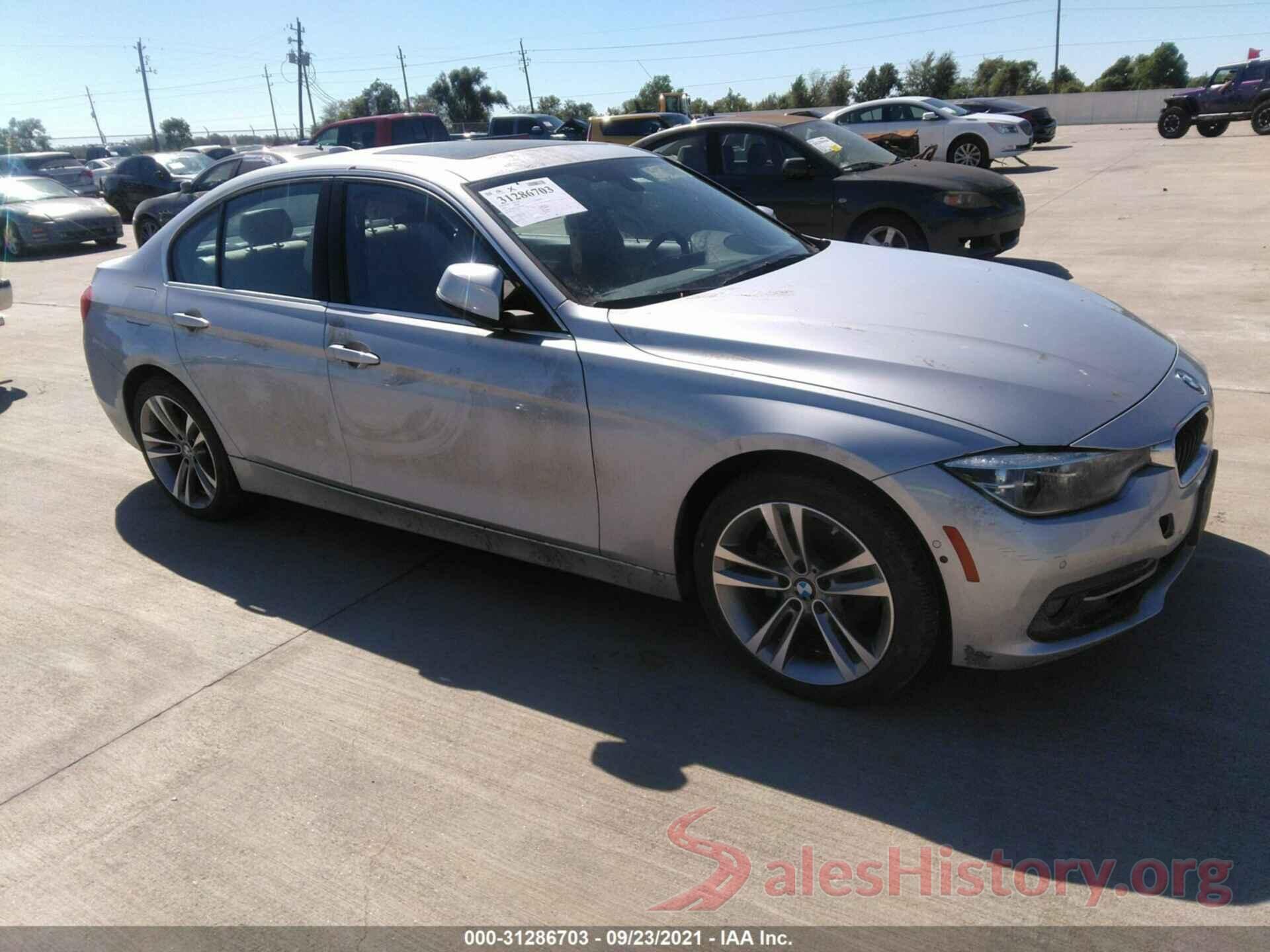 WBA8D9G5XJNU70857 2018 BMW 3 SERIES