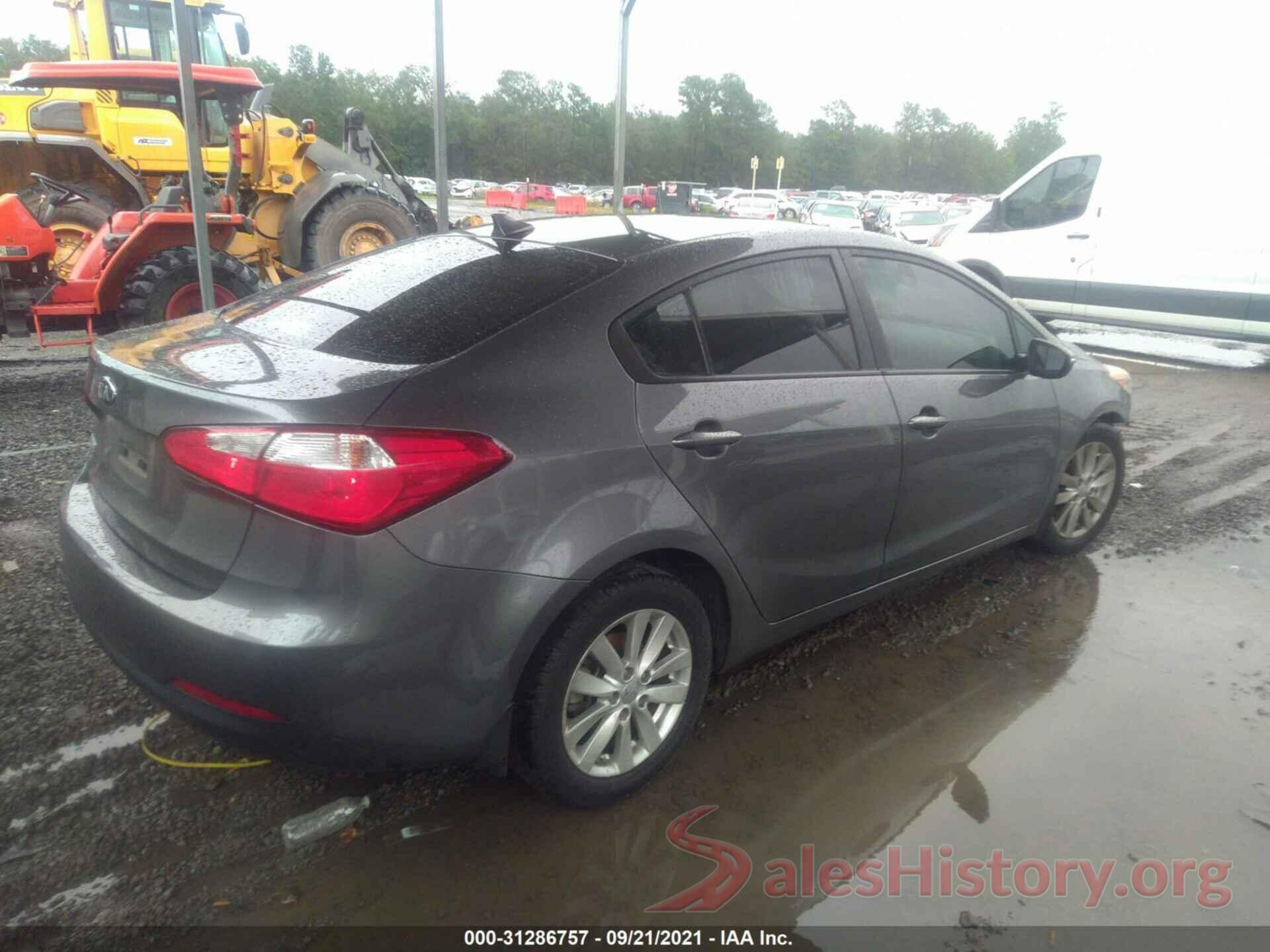 KNAFX4A69G5567043 2016 KIA FORTE