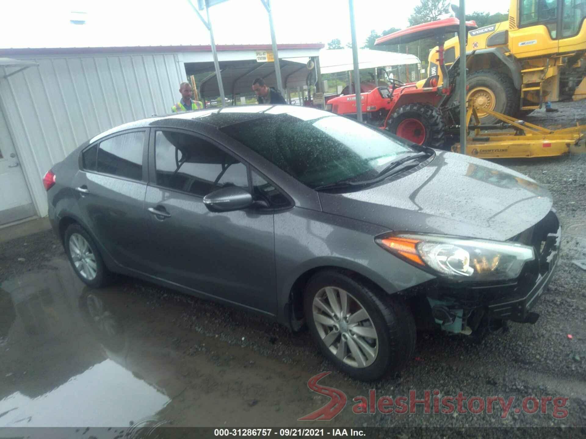 KNAFX4A69G5567043 2016 KIA FORTE