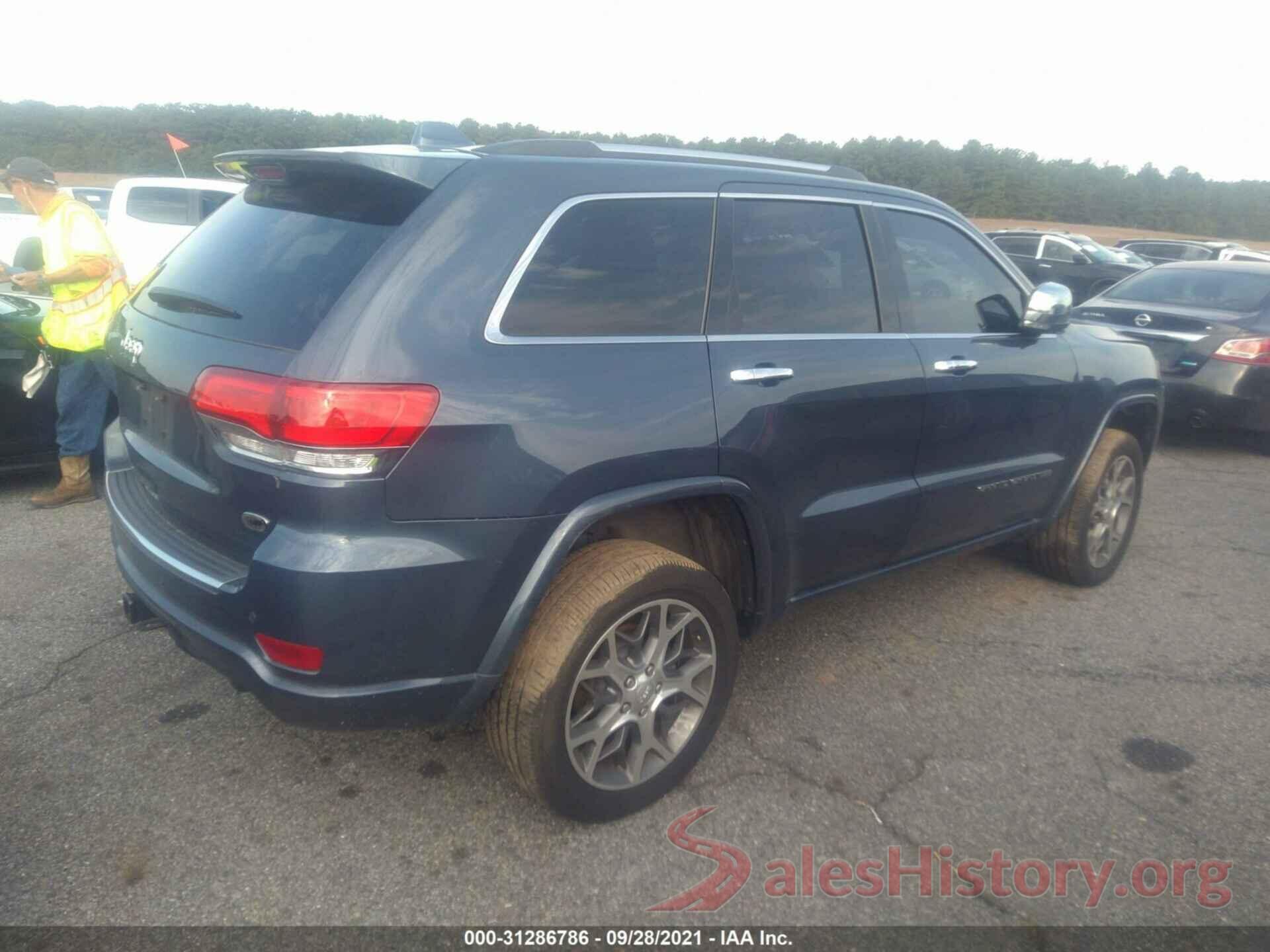 1C4RJFCG0LC176145 2020 JEEP GRAND CHEROKEE