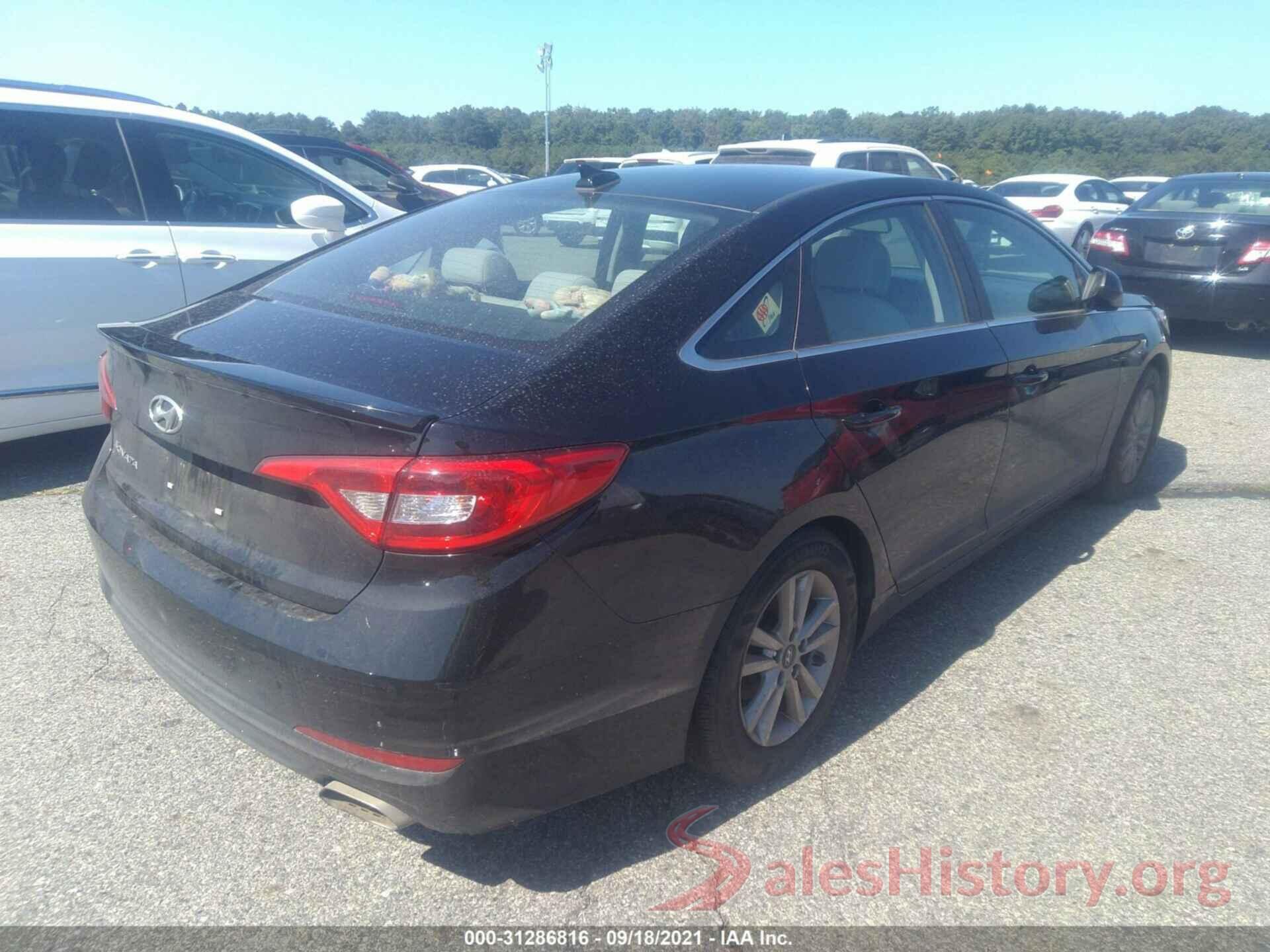 5NPE24AF0GH340983 2016 HYUNDAI SONATA