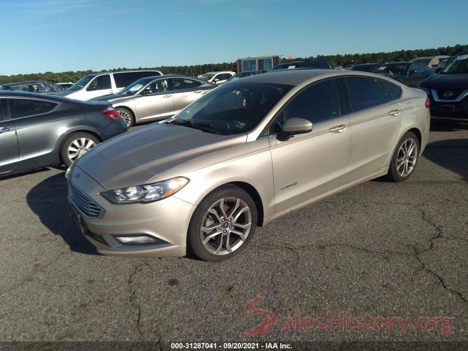 3FA6P0LU0HR254488 2017 FORD FUSION