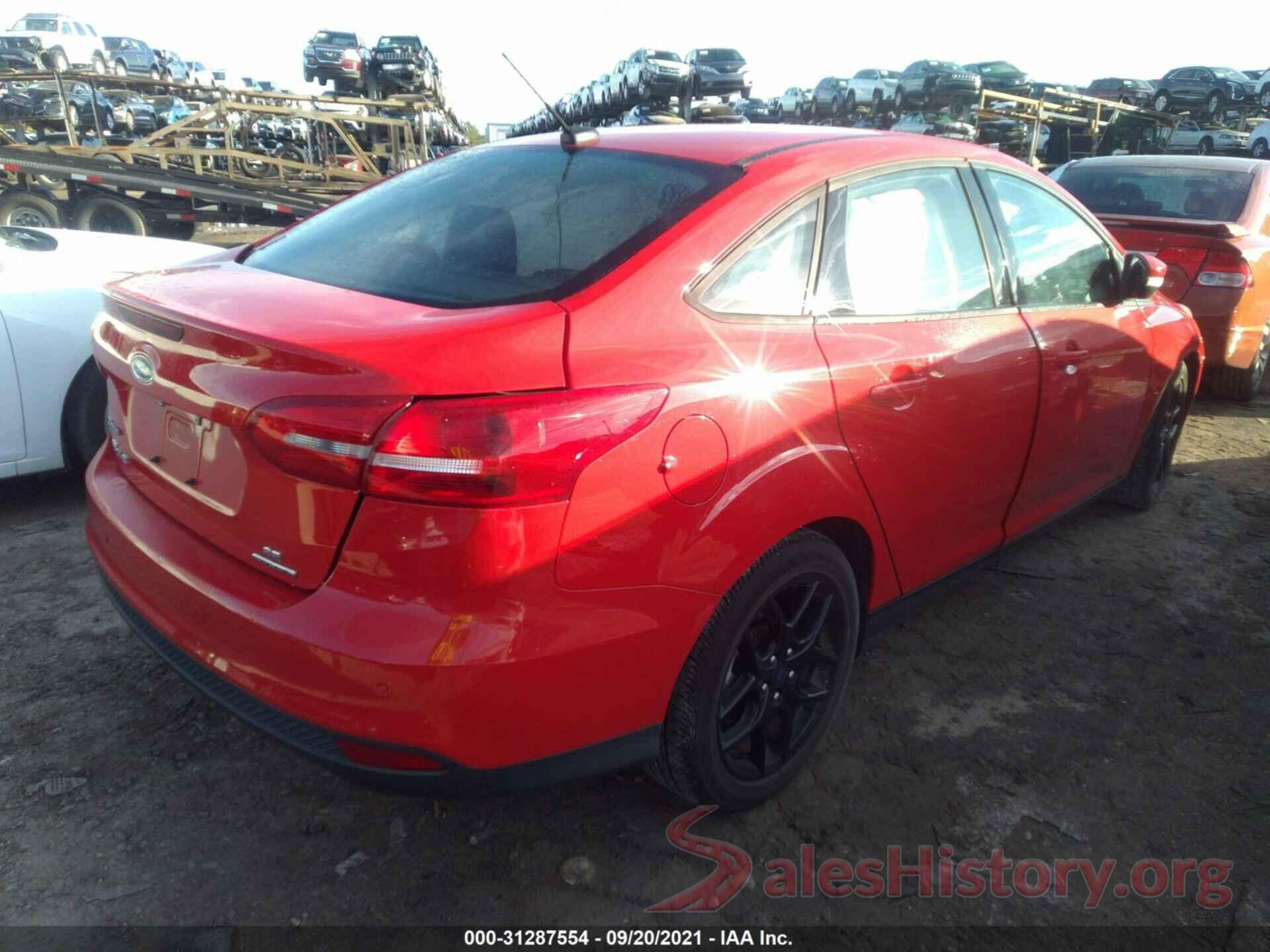 1FADP3F28GL298951 2016 FORD FOCUS