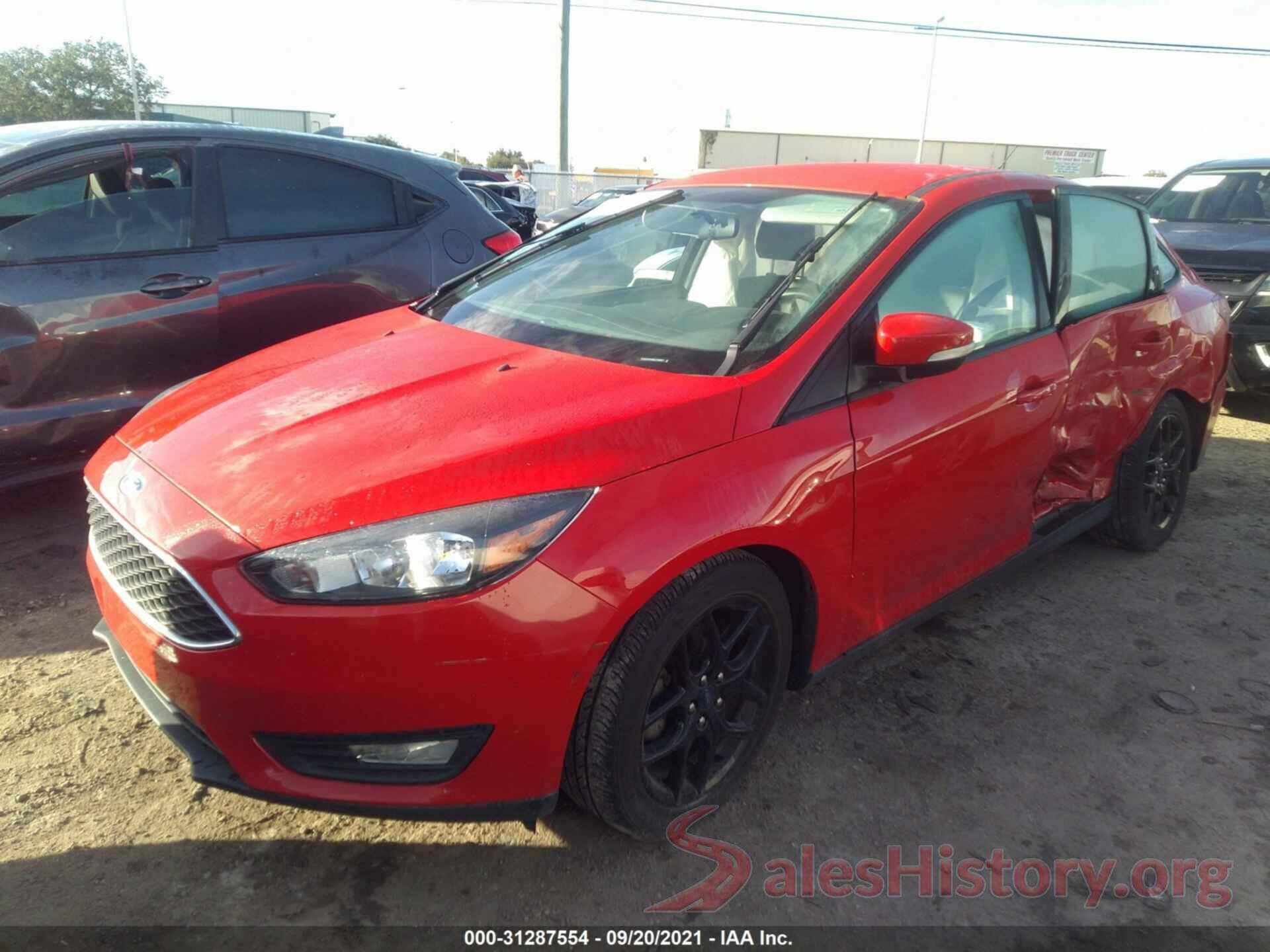 1FADP3F28GL298951 2016 FORD FOCUS