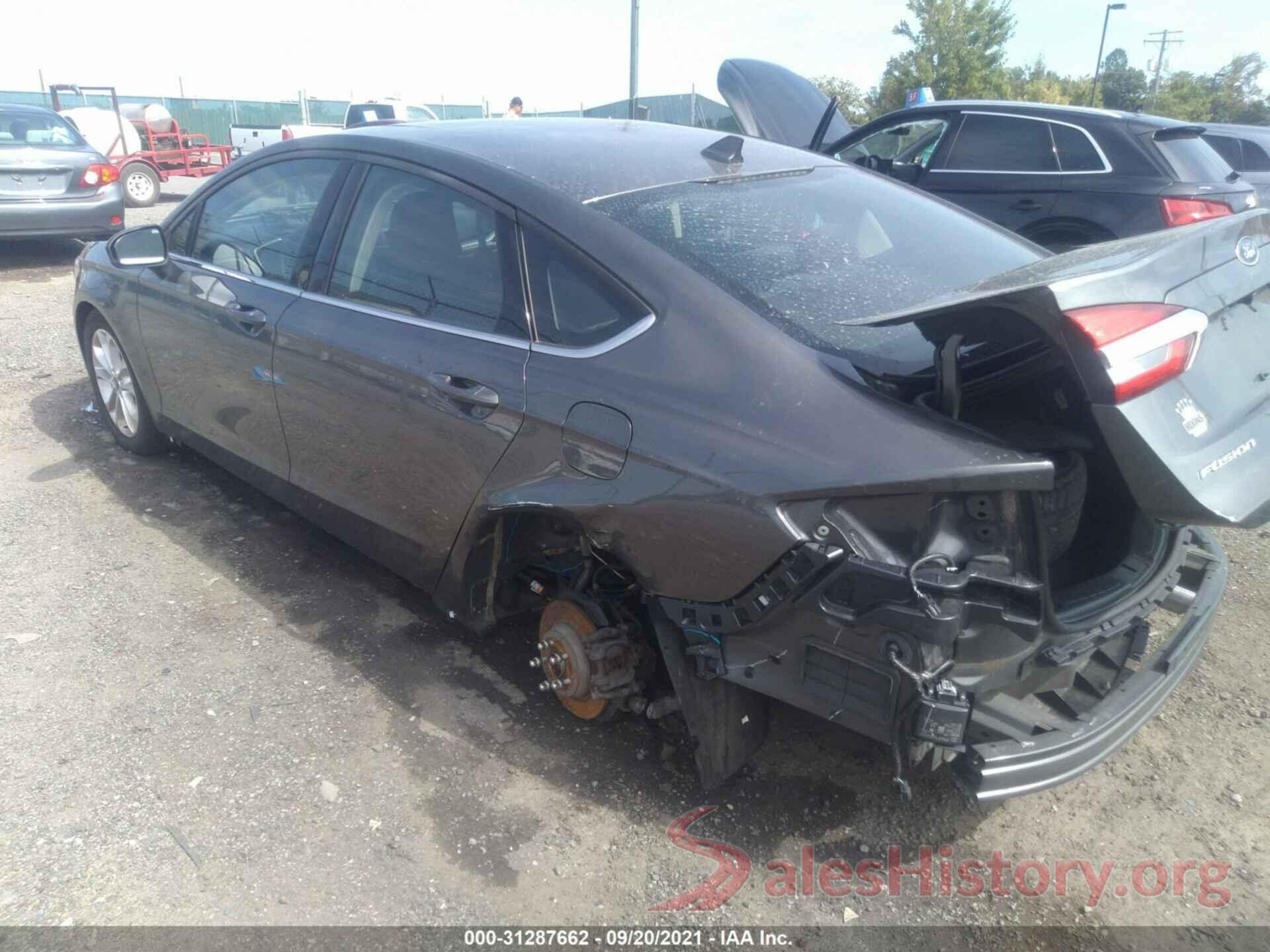 3FA6P0HD8KR107920 2019 FORD FUSION