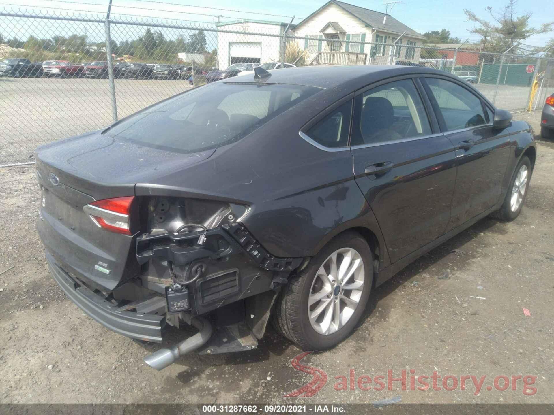 3FA6P0HD8KR107920 2019 FORD FUSION