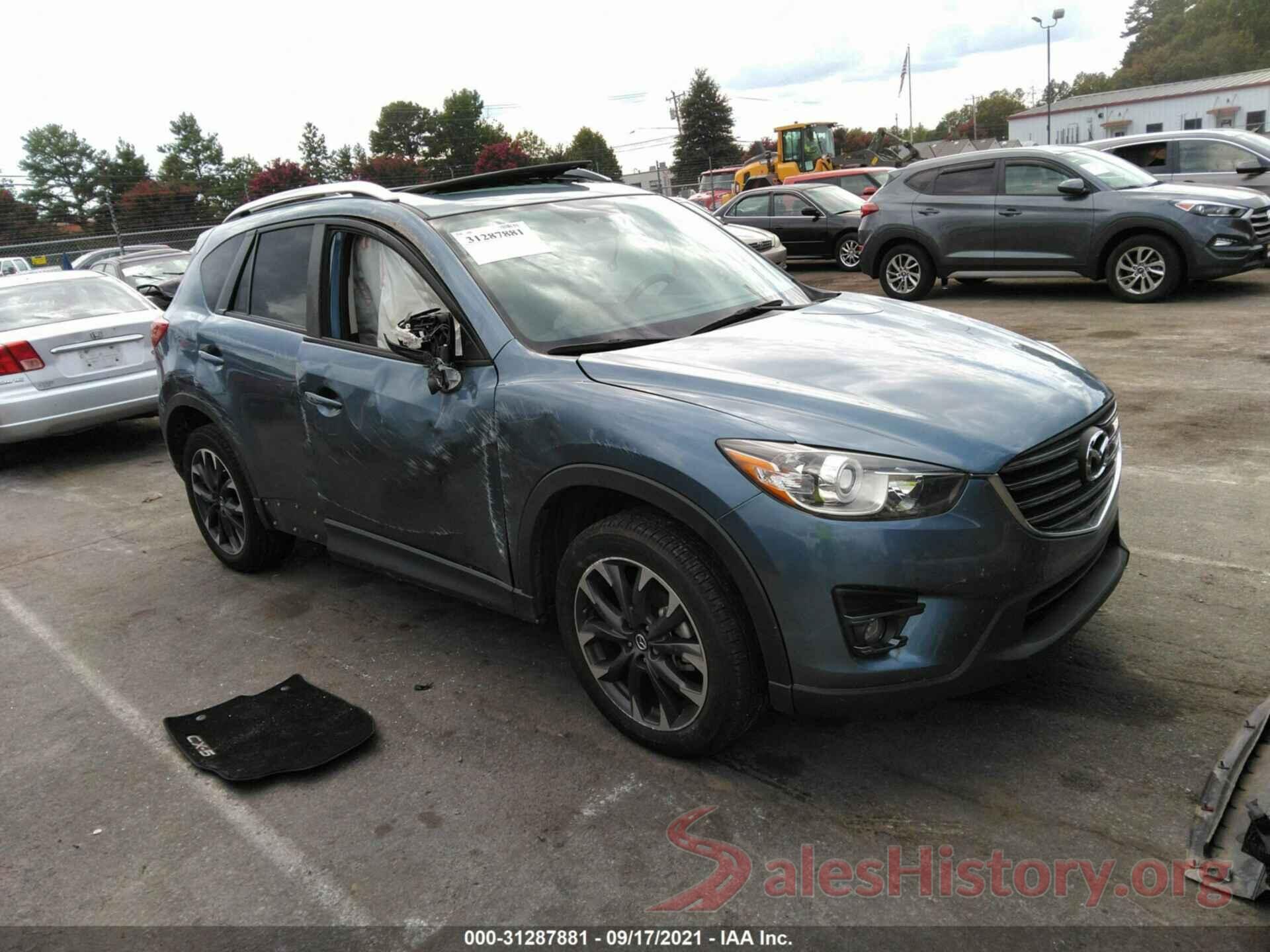 JM3KE2DY6G0730826 2016 MAZDA CX-5