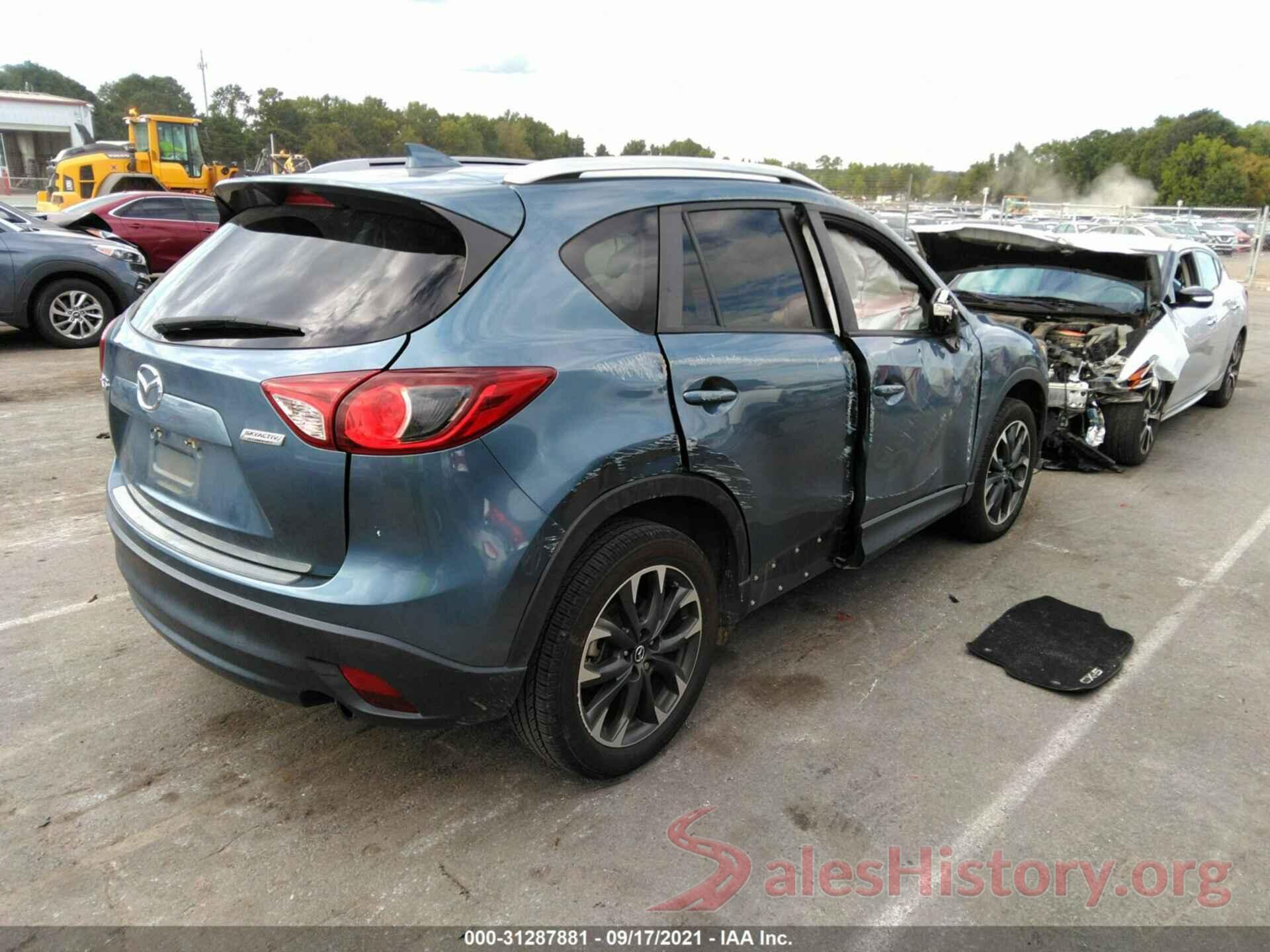 JM3KE2DY6G0730826 2016 MAZDA CX-5