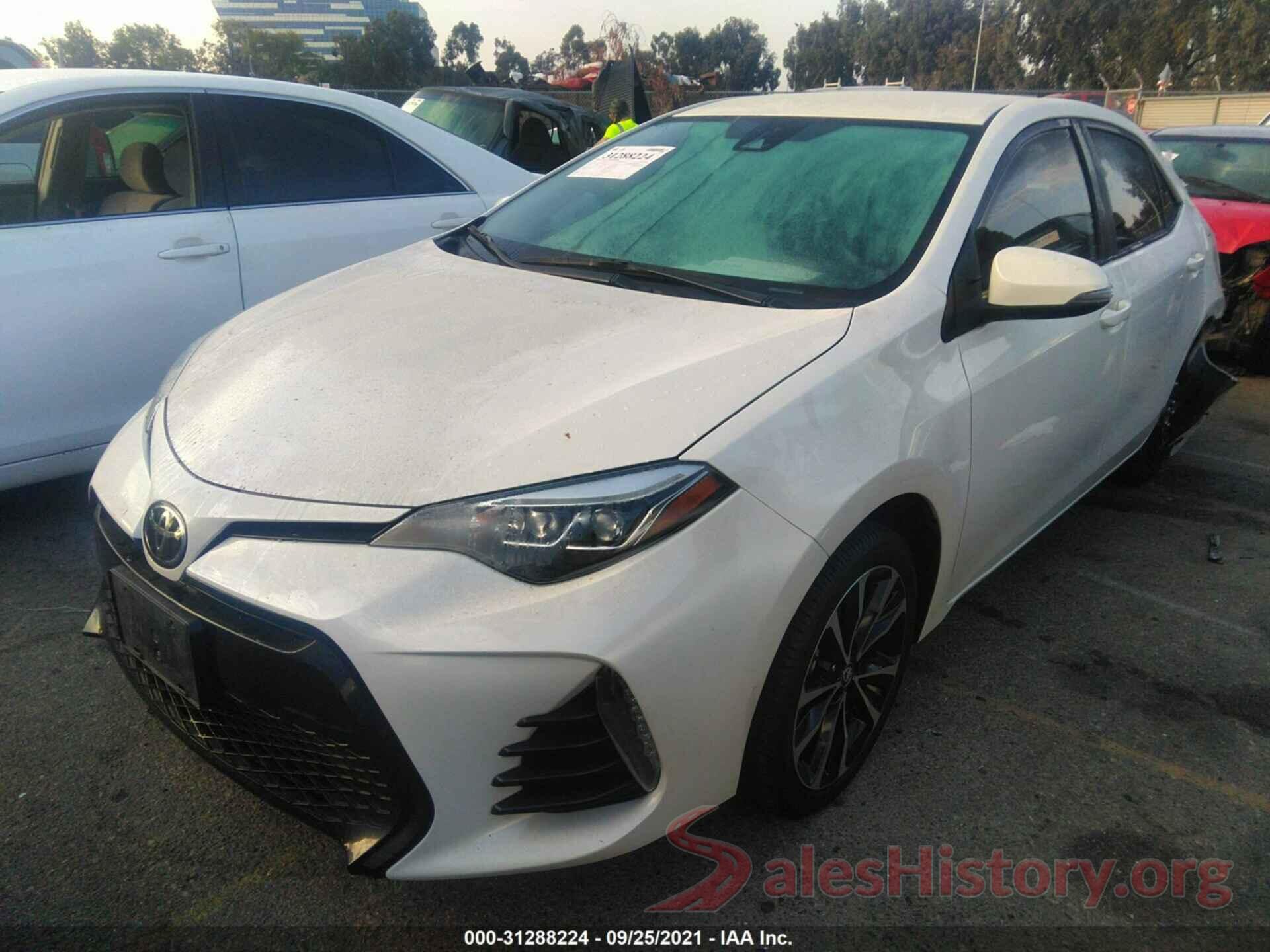 5YFBURHE7KP920170 2019 TOYOTA COROLLA