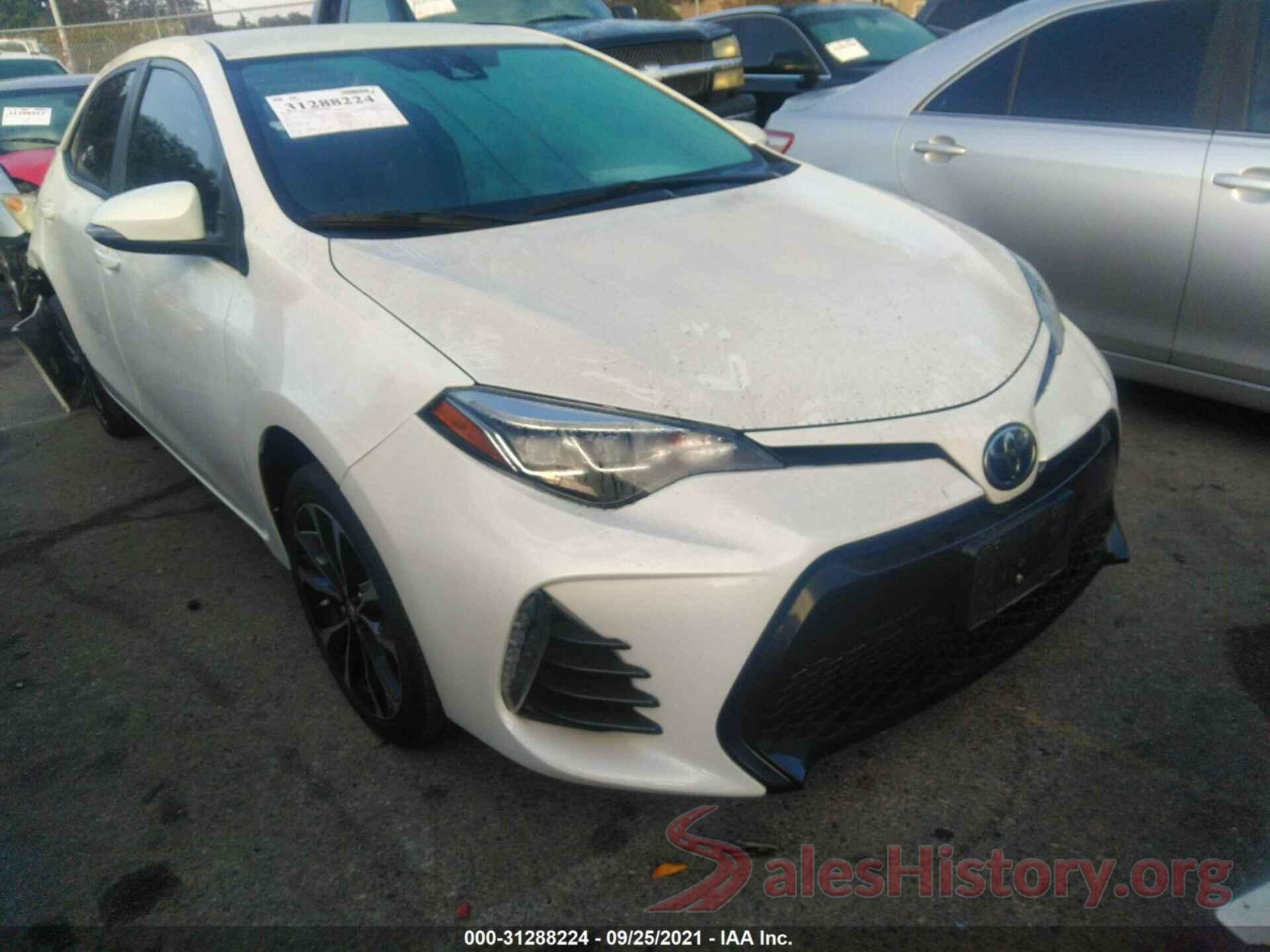 5YFBURHE7KP920170 2019 TOYOTA COROLLA