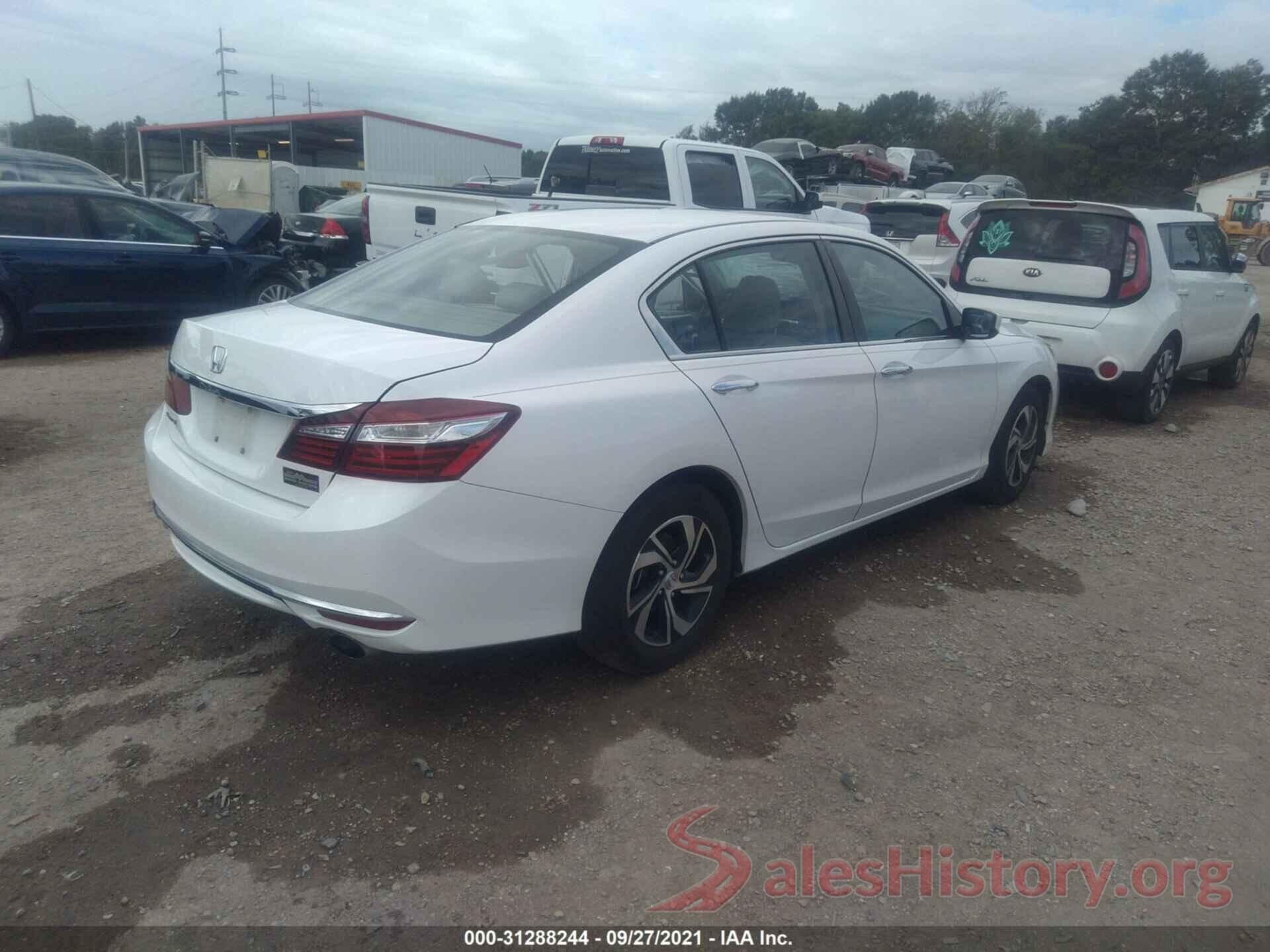 1HGCR2F39GA006482 2016 HONDA ACCORD SEDAN