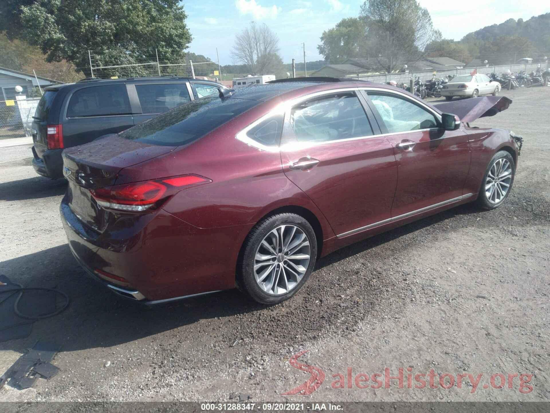 KMHGN4JE0GU108182 2016 HYUNDAI GENESIS