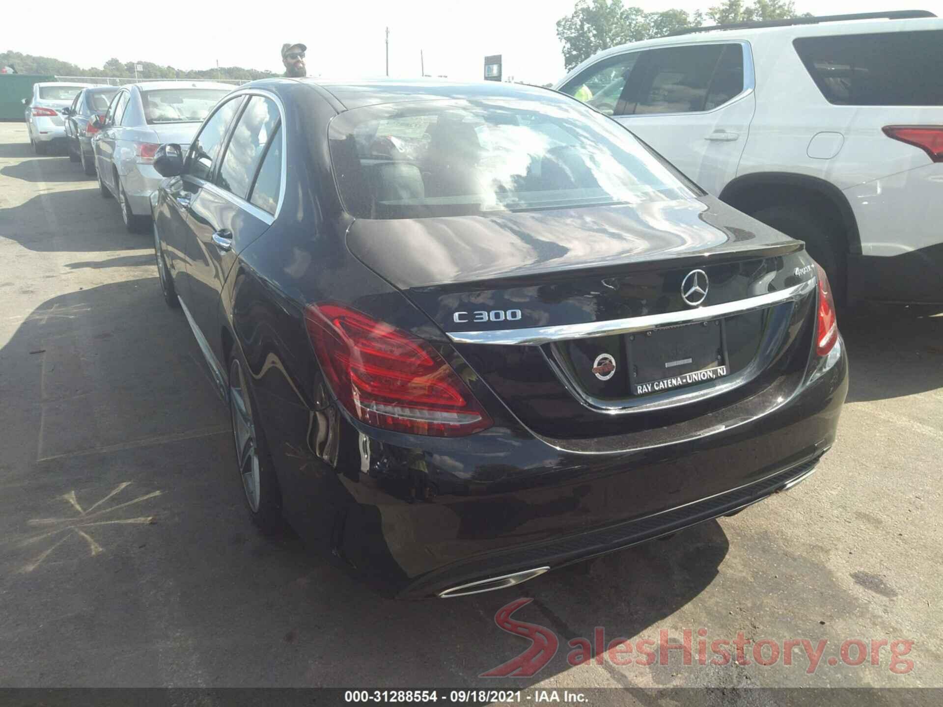 55SWF4KB5JU251421 2018 MERCEDES-BENZ C-CLASS