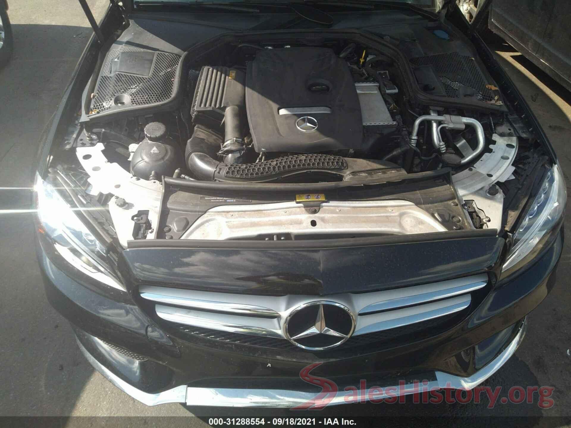 55SWF4KB5JU251421 2018 MERCEDES-BENZ C-CLASS