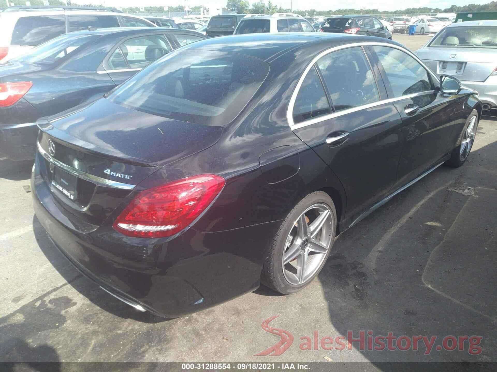 55SWF4KB5JU251421 2018 MERCEDES-BENZ C-CLASS