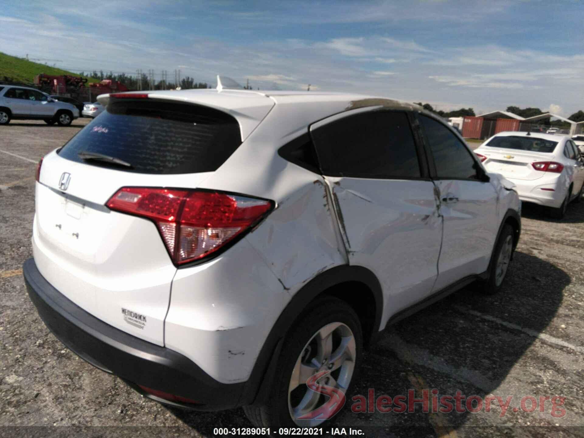 3CZRU5H35JM705585 2018 HONDA HR-V