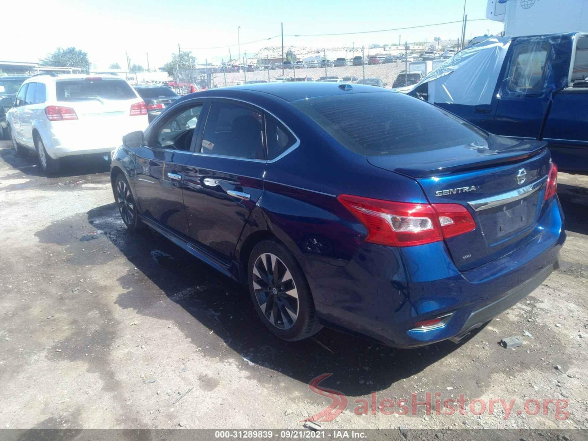 3N1AB7AP0KY406472 2019 NISSAN SENTRA