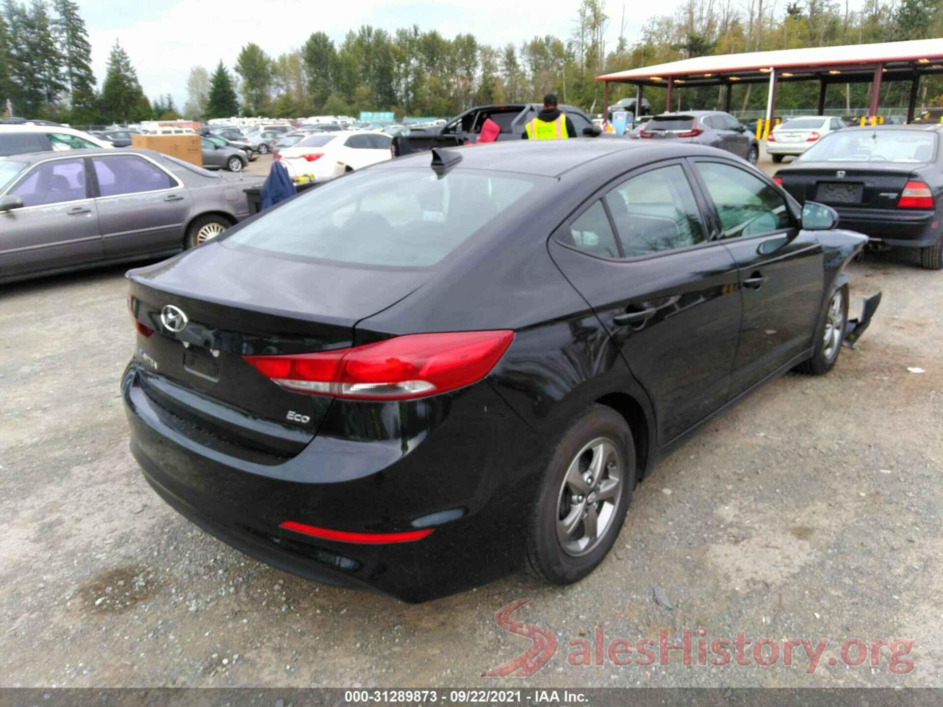 5NPD94LA2JH306740 2018 HYUNDAI ELANTRA