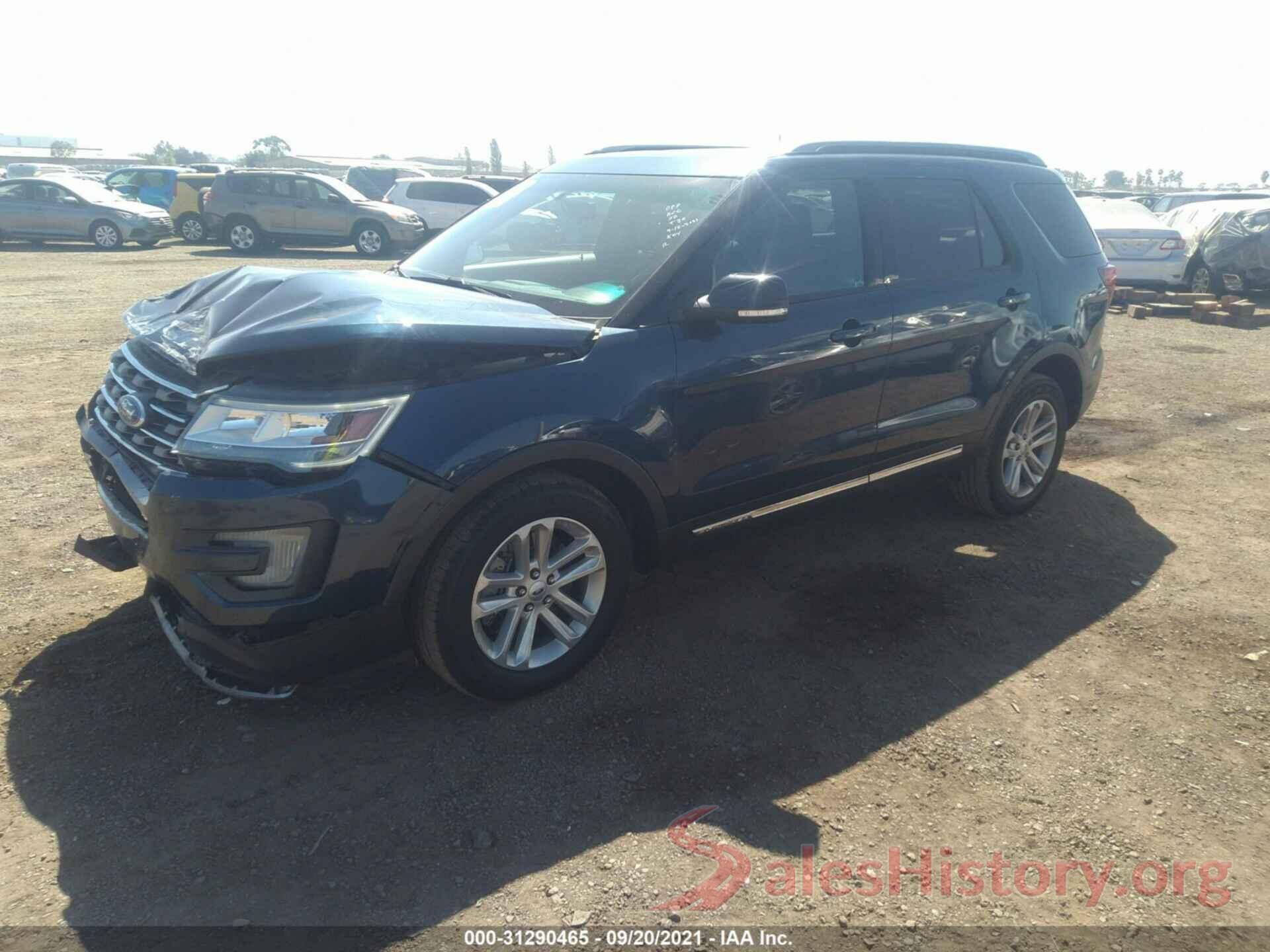 1FM5K7D80HGA60870 2017 FORD EXPLORER