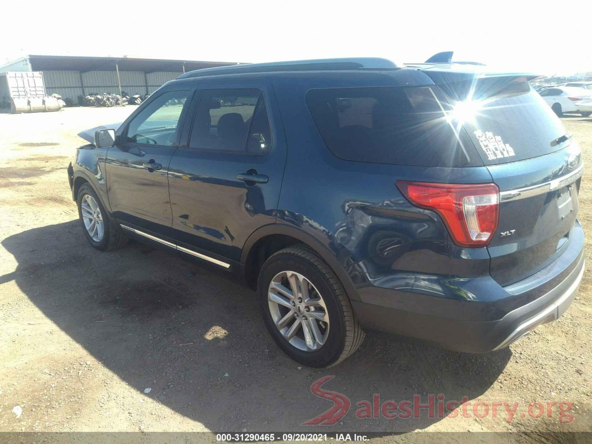 1FM5K7D80HGA60870 2017 FORD EXPLORER