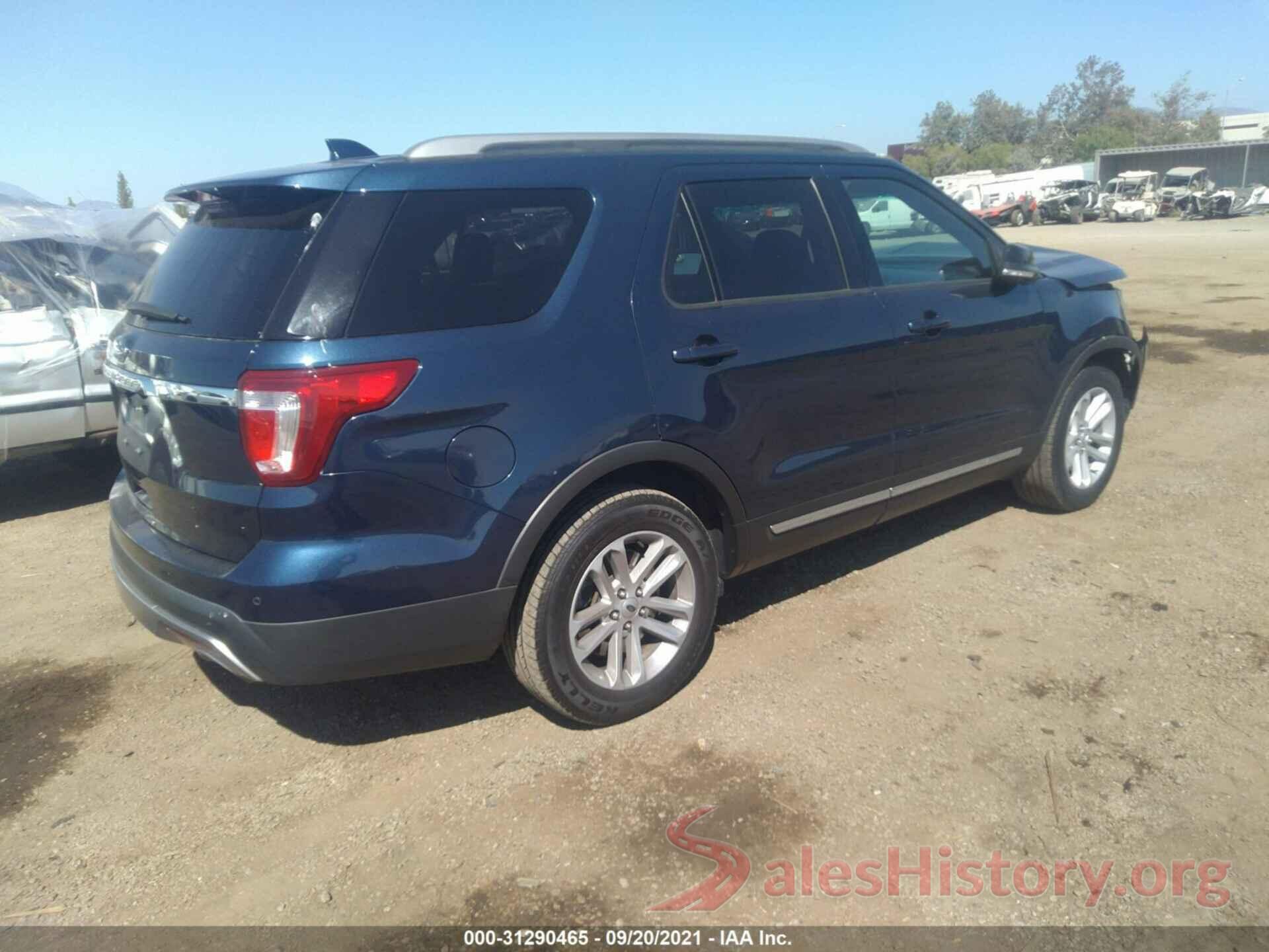 1FM5K7D80HGA60870 2017 FORD EXPLORER