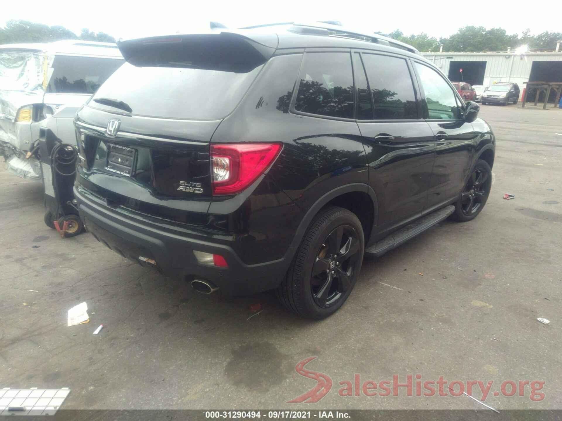 5FNYF8H01KB014515 2019 HONDA PASSPORT